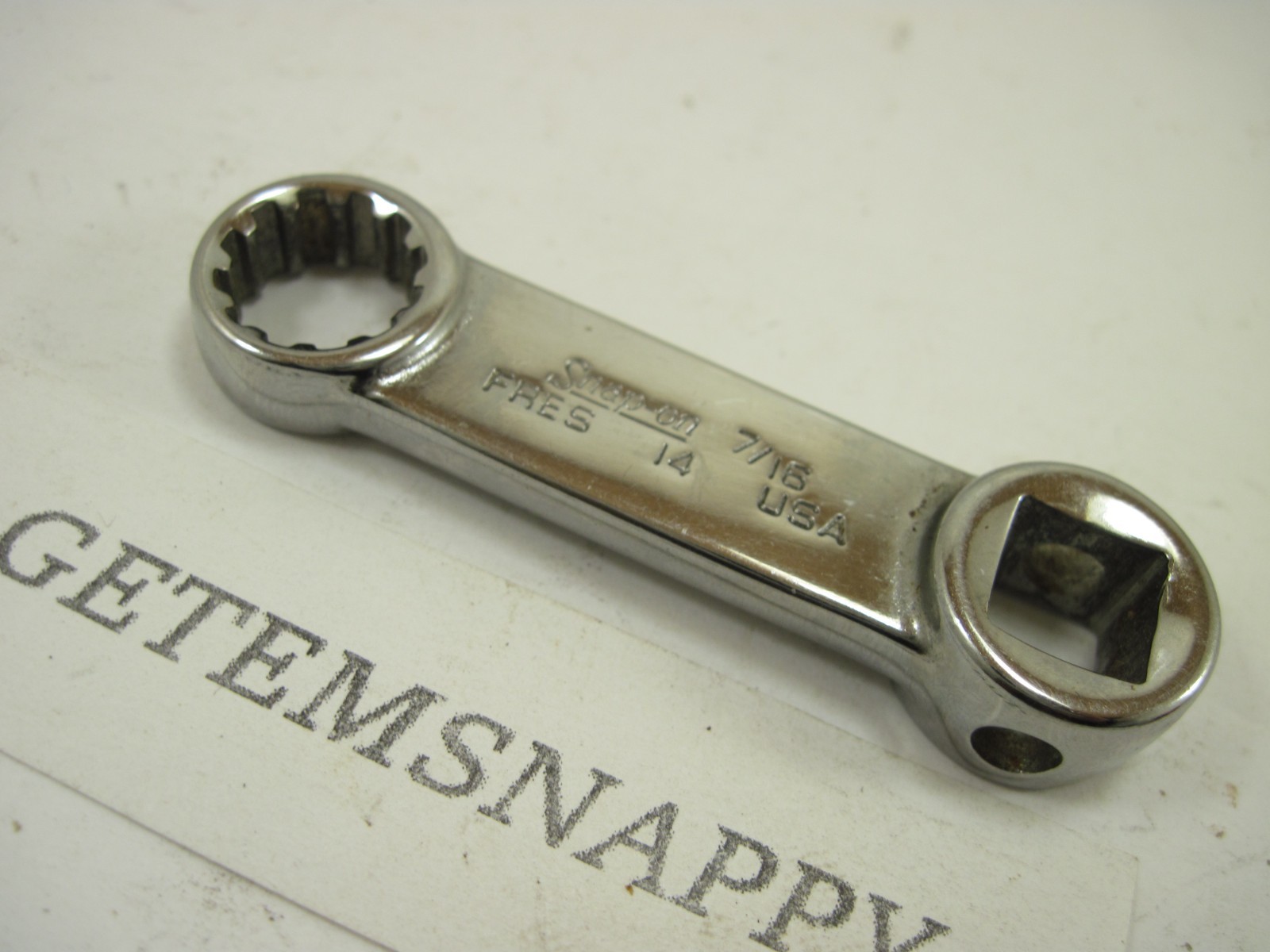Snap On 3/8″ Drive 3pc Spline Torque Adapter Socket Set FRES18 16 & 14 NICE