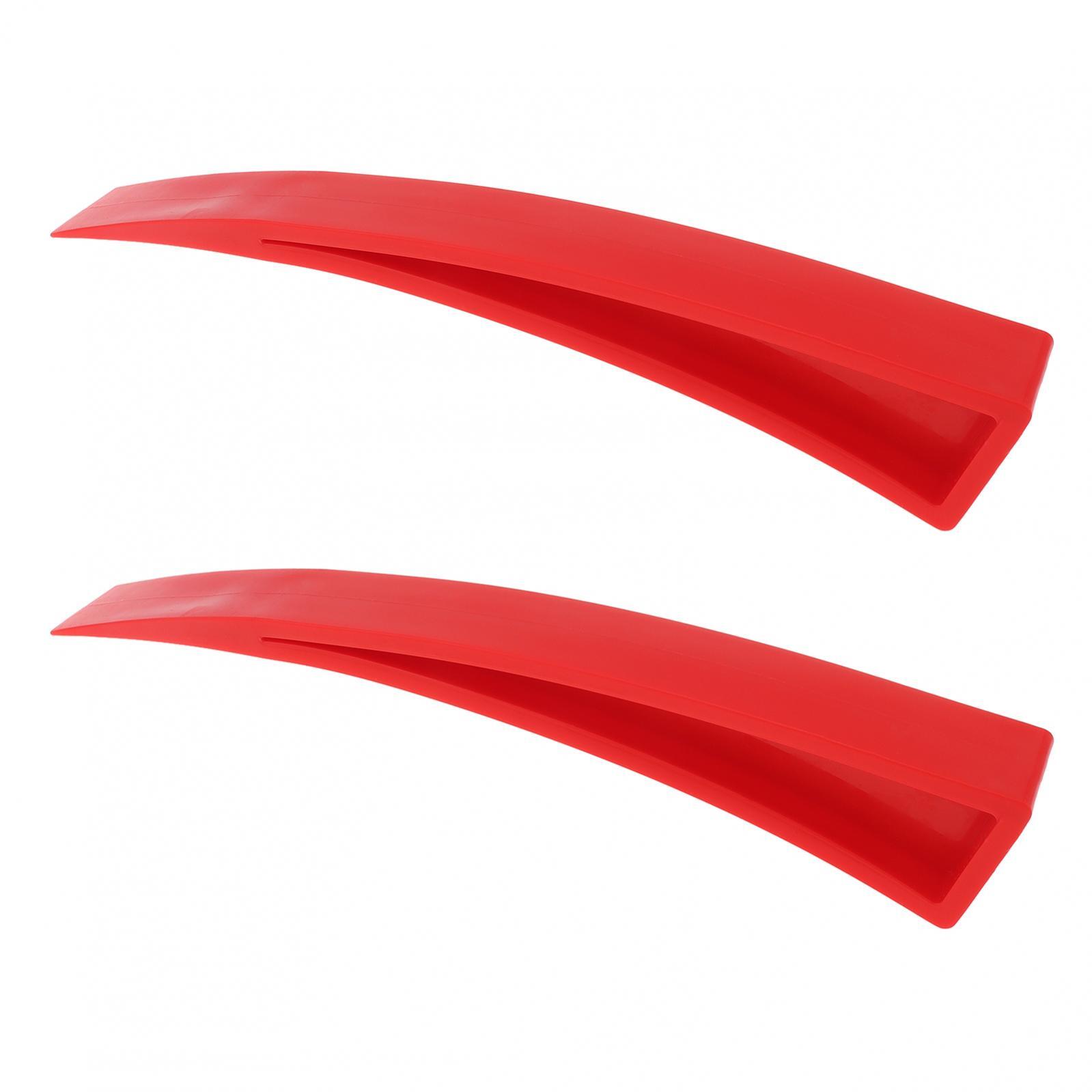 4 PCS Car Door Unlocking Tool Repair Plastic Wedge DIY Plastic Chisel Scraper US