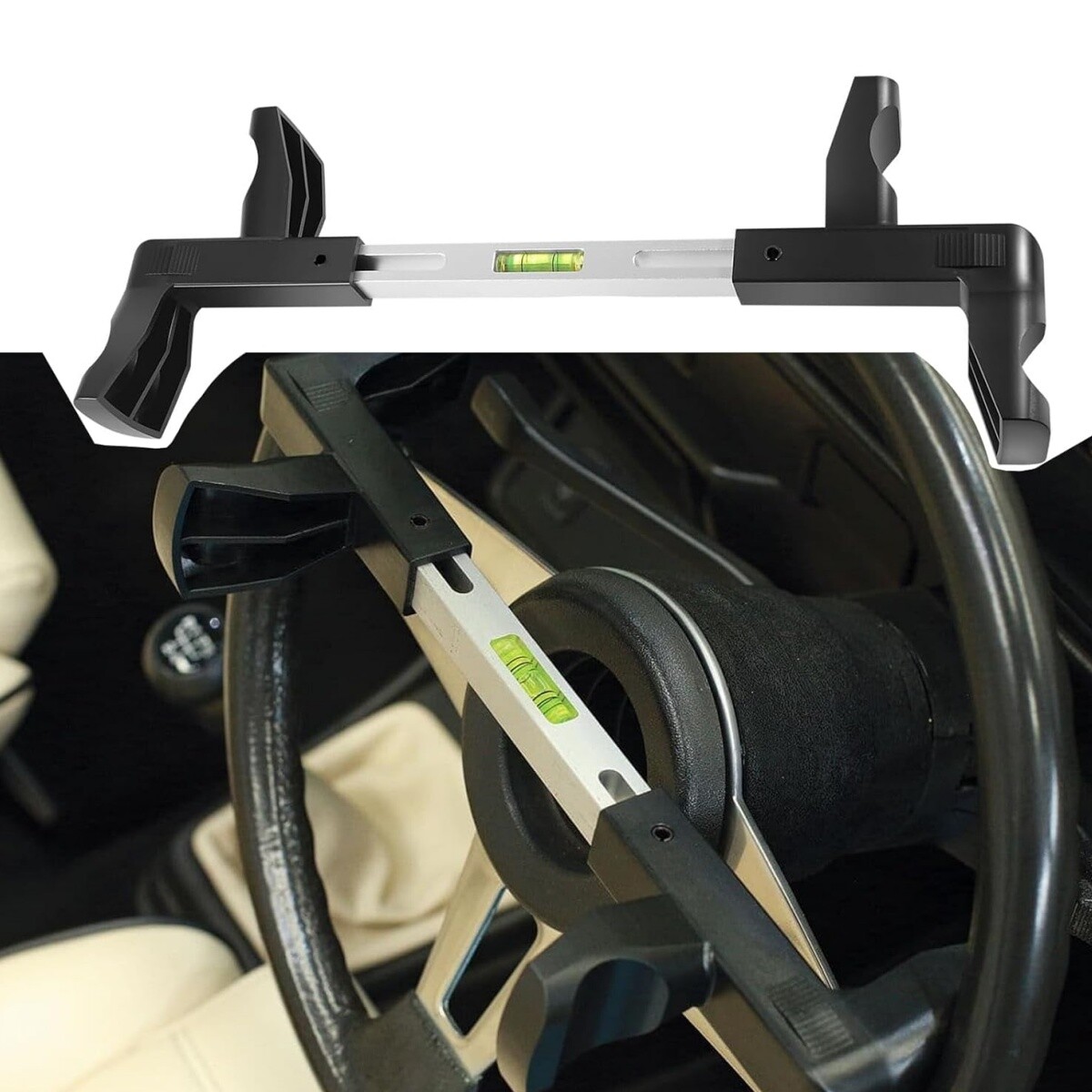 ATD-3100 Universal Steering Wheel Level Alignment Tool 270-340mm, Spring-Loaded