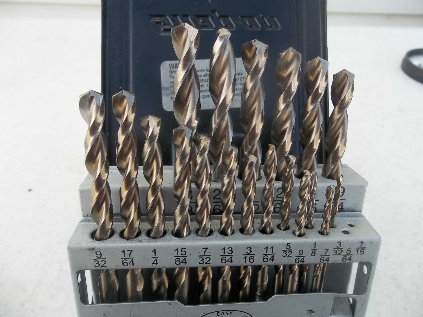 21 Piece Snap On Drill Bit Set – Cobalt DBTBC121