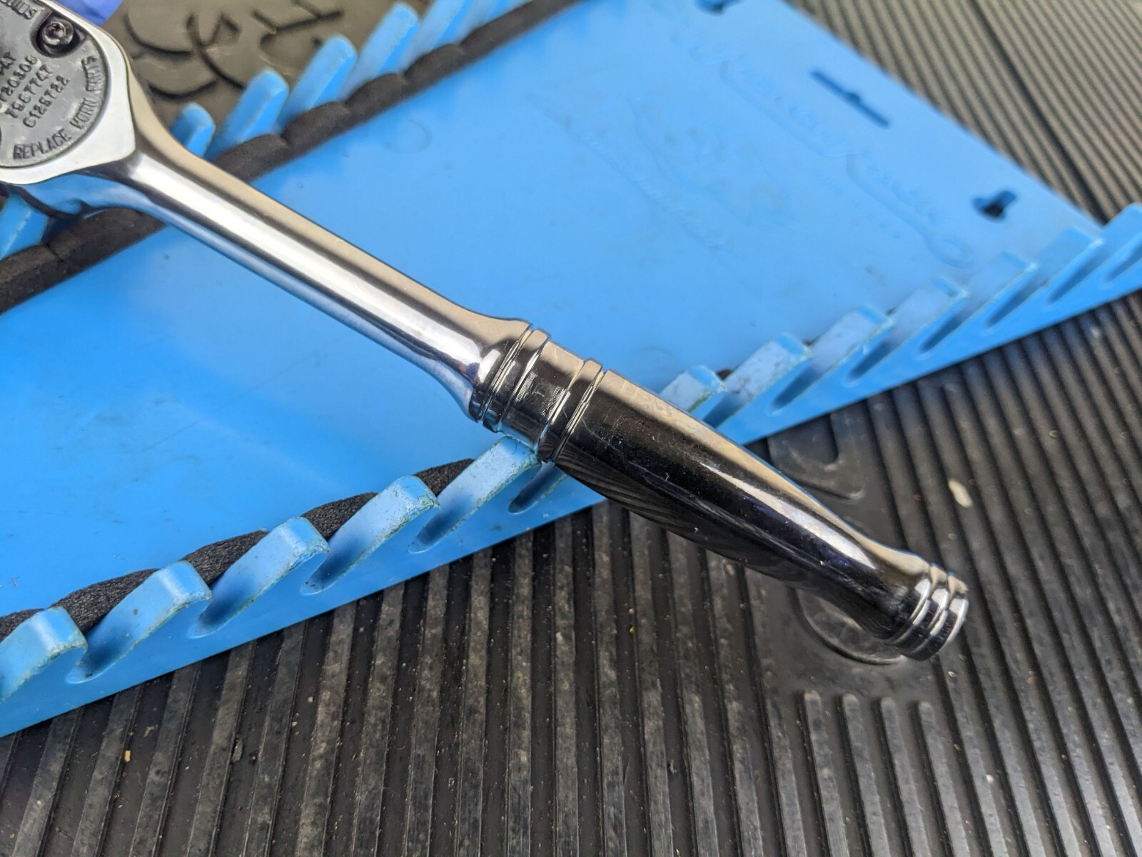 #ax488 NEW! Snap-On 3/8″ Drive 80 Fine Tooth Chrome Standard Handle Ratchet F80