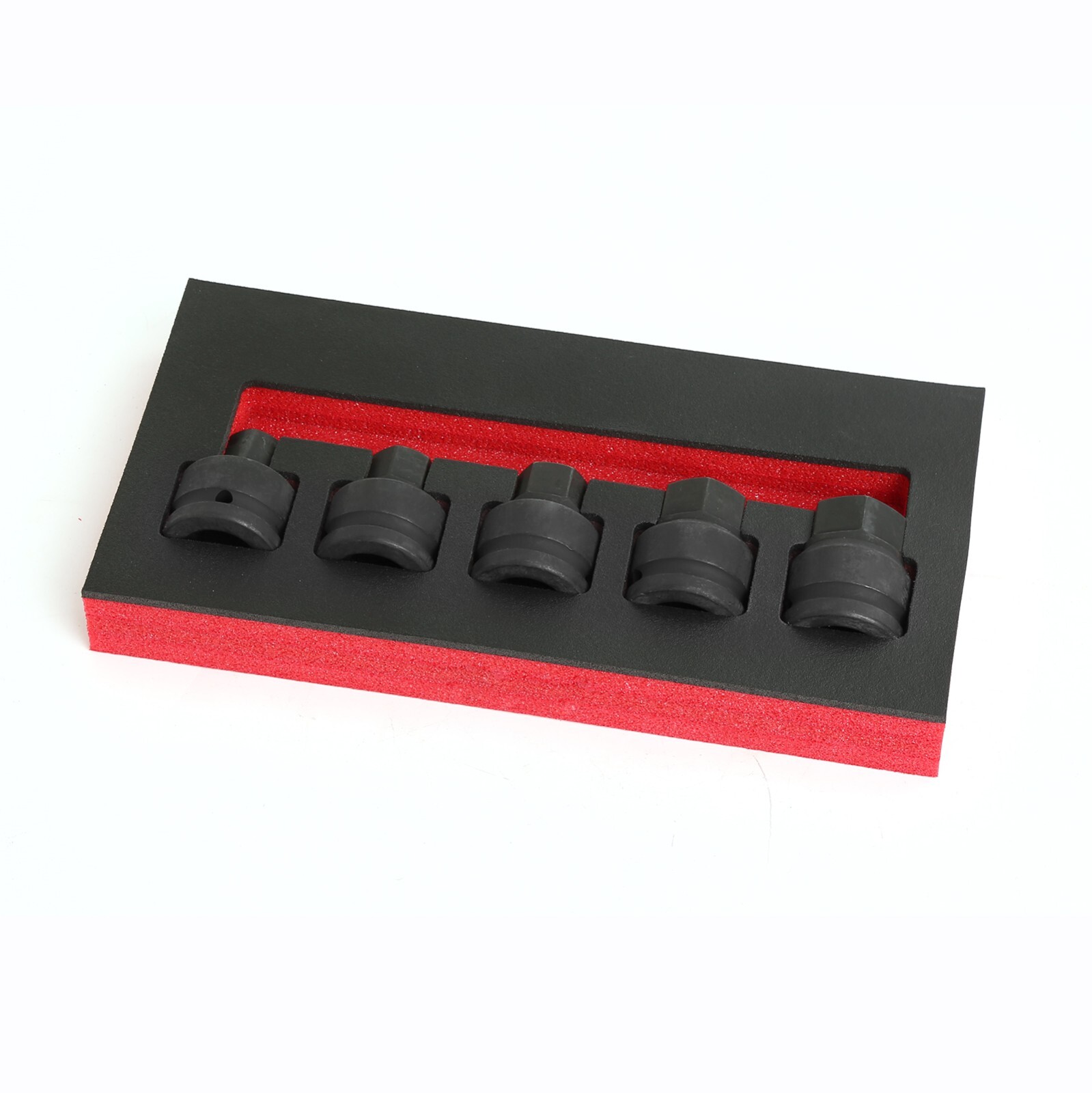 3/4 Inch Drive Impact Hex Driver Set 3/4, 7/8, 1 ,1-1/8, 1-1/4 in Cr-Mo Sockets