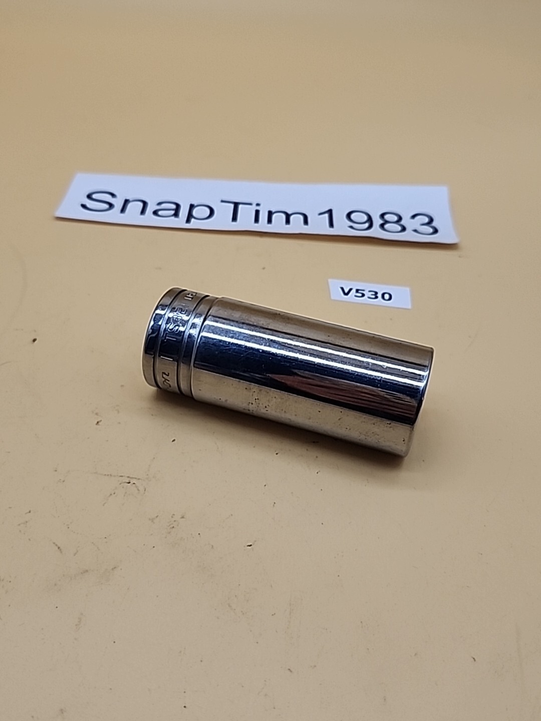 Snap- On Tools 1/2″ Drive 1″ SAE 6pt Deep Socket TS321 USA