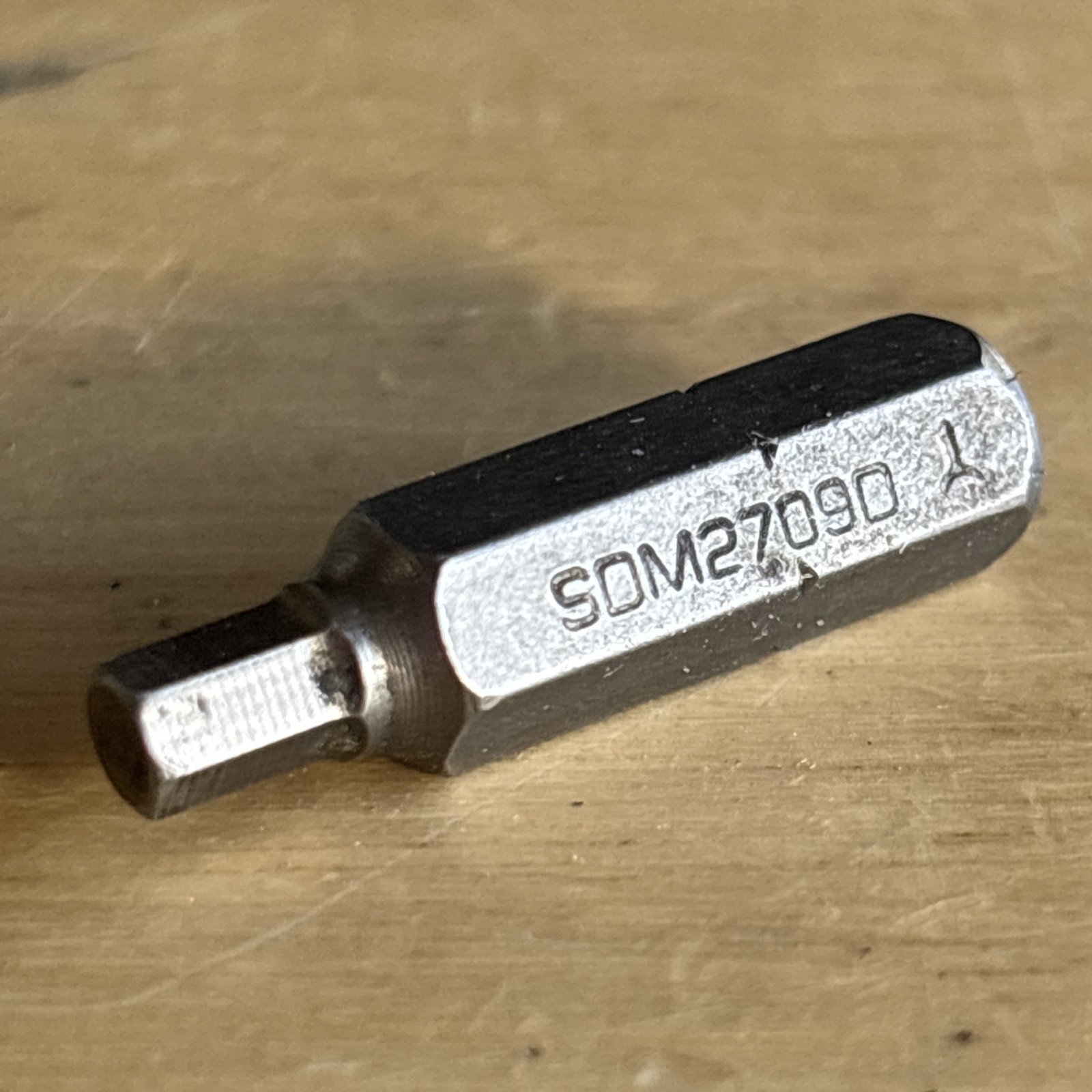 Snap On Tools 9/64″ Hex Bit Driver 1/4″ Shank Bit Only SDM2709D USA