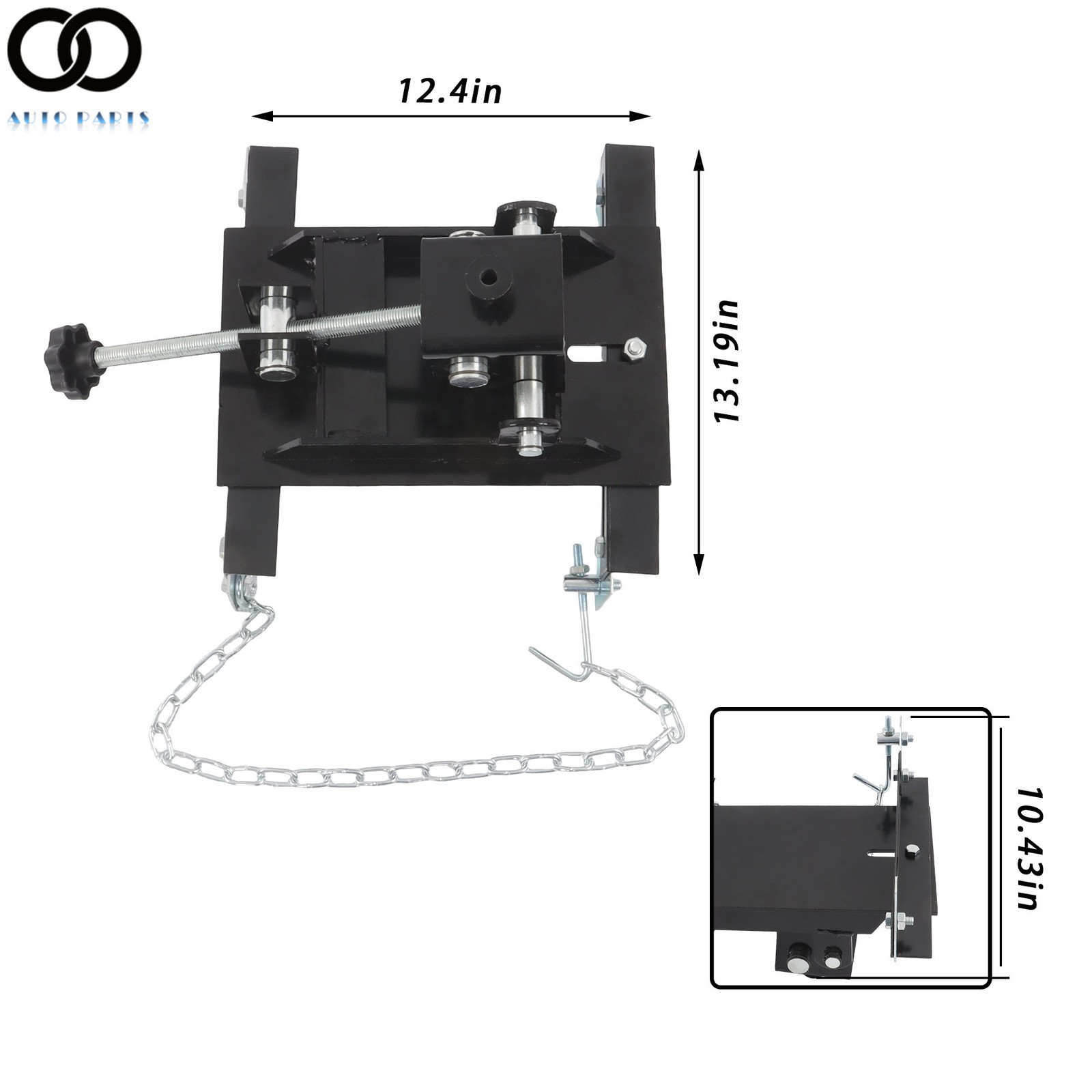 Transmission Floor Jack Adapter For Vehicle Repairs 1/2 ton High Capacity