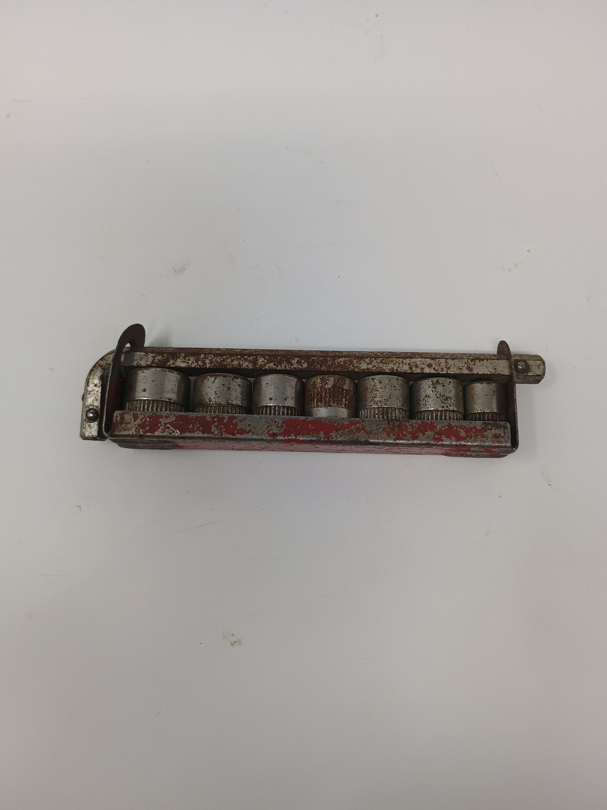 Vintage Hex Drive Socket Set with Hexagon Allen Wrench & Tray