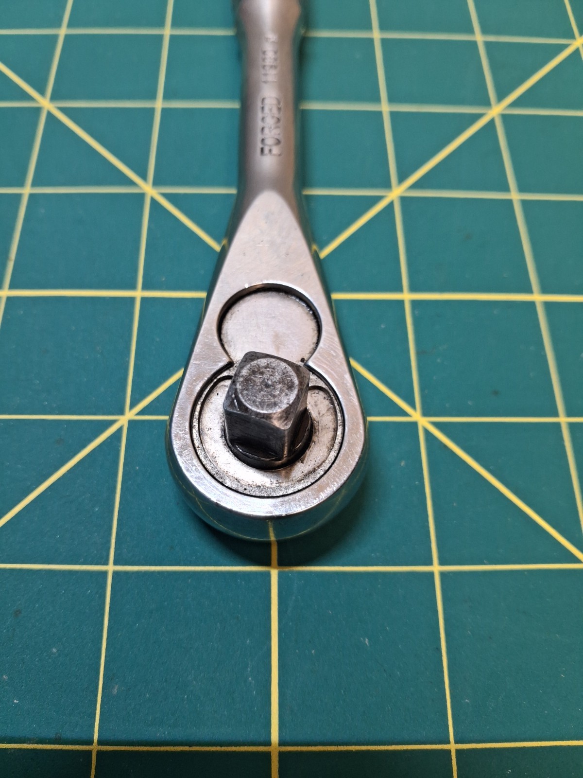 Allen Tools 3/8″ Drive Forged Chrome Ratchet 11900 Made In USA MADE 🇺🇸