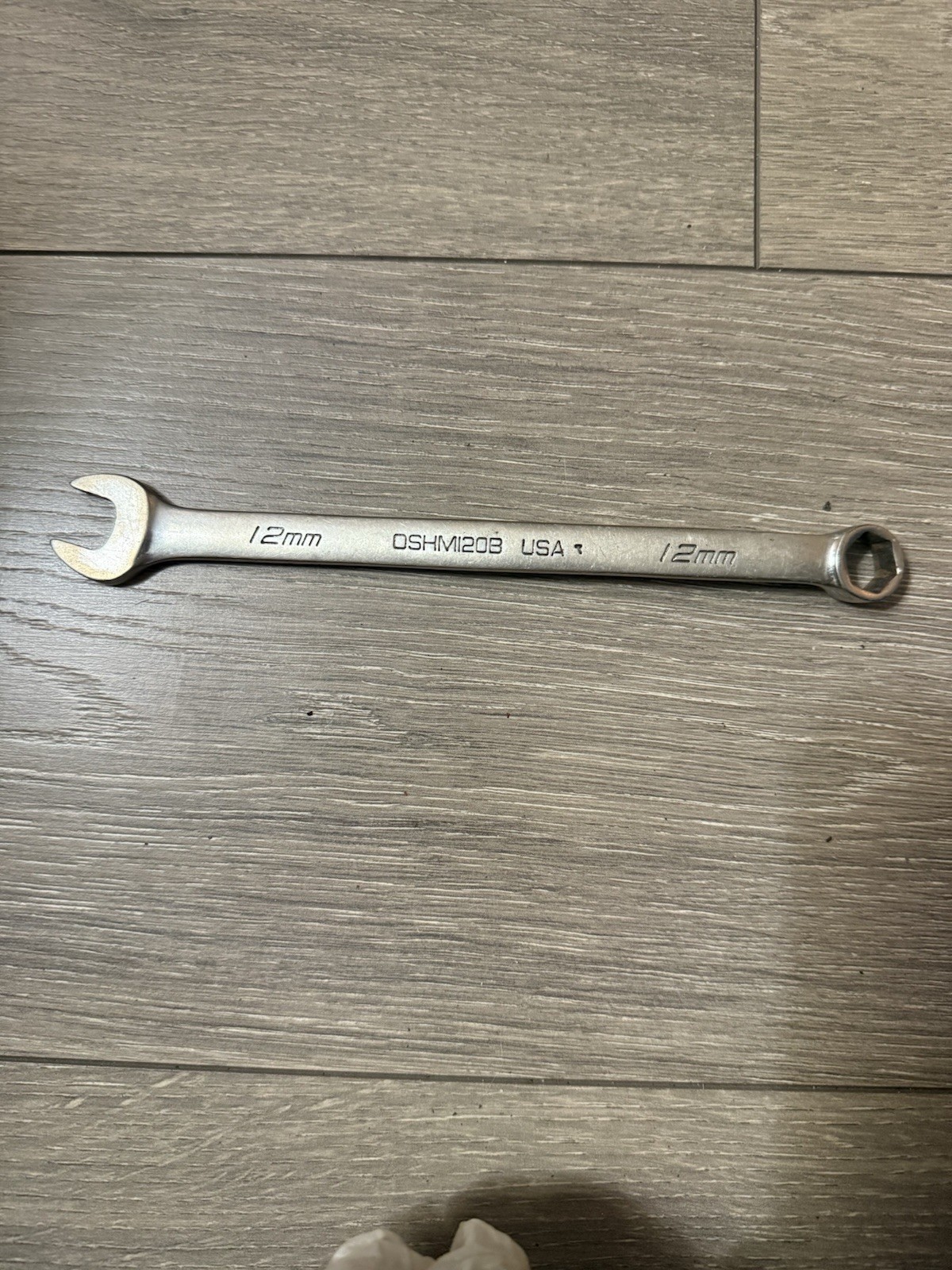 Snap-On 12mm 12-Point Metric Flank Drive Plus Combination Wrench SOEXM12