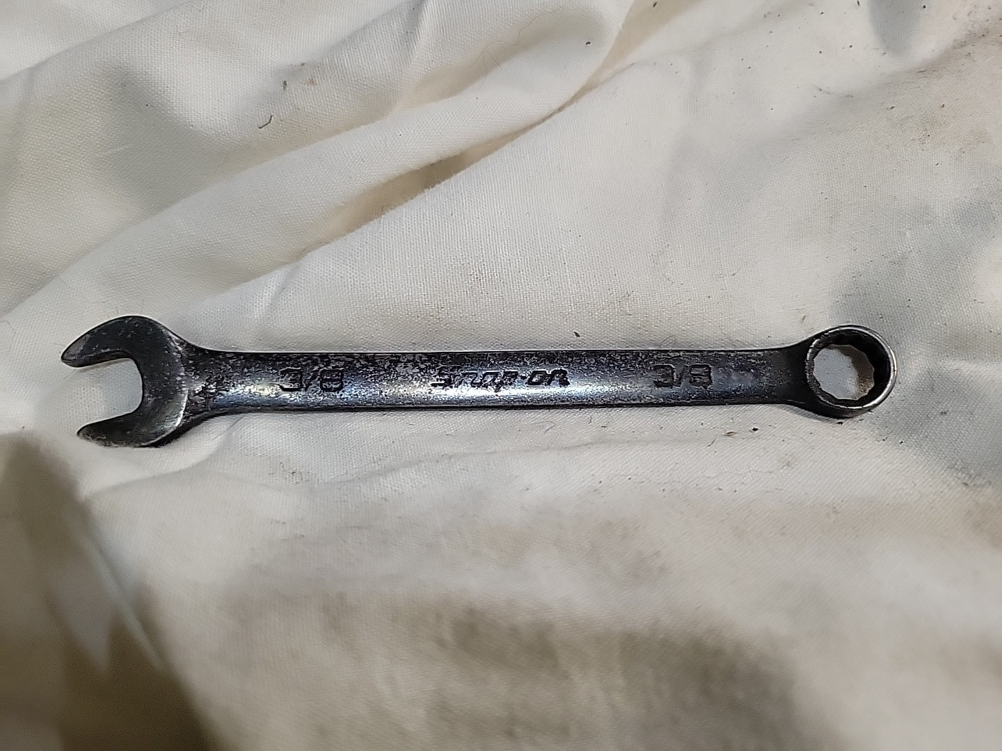 Snap On 3/8″ 12PT Short Chrome Combination Wrench OEX120B (2812)