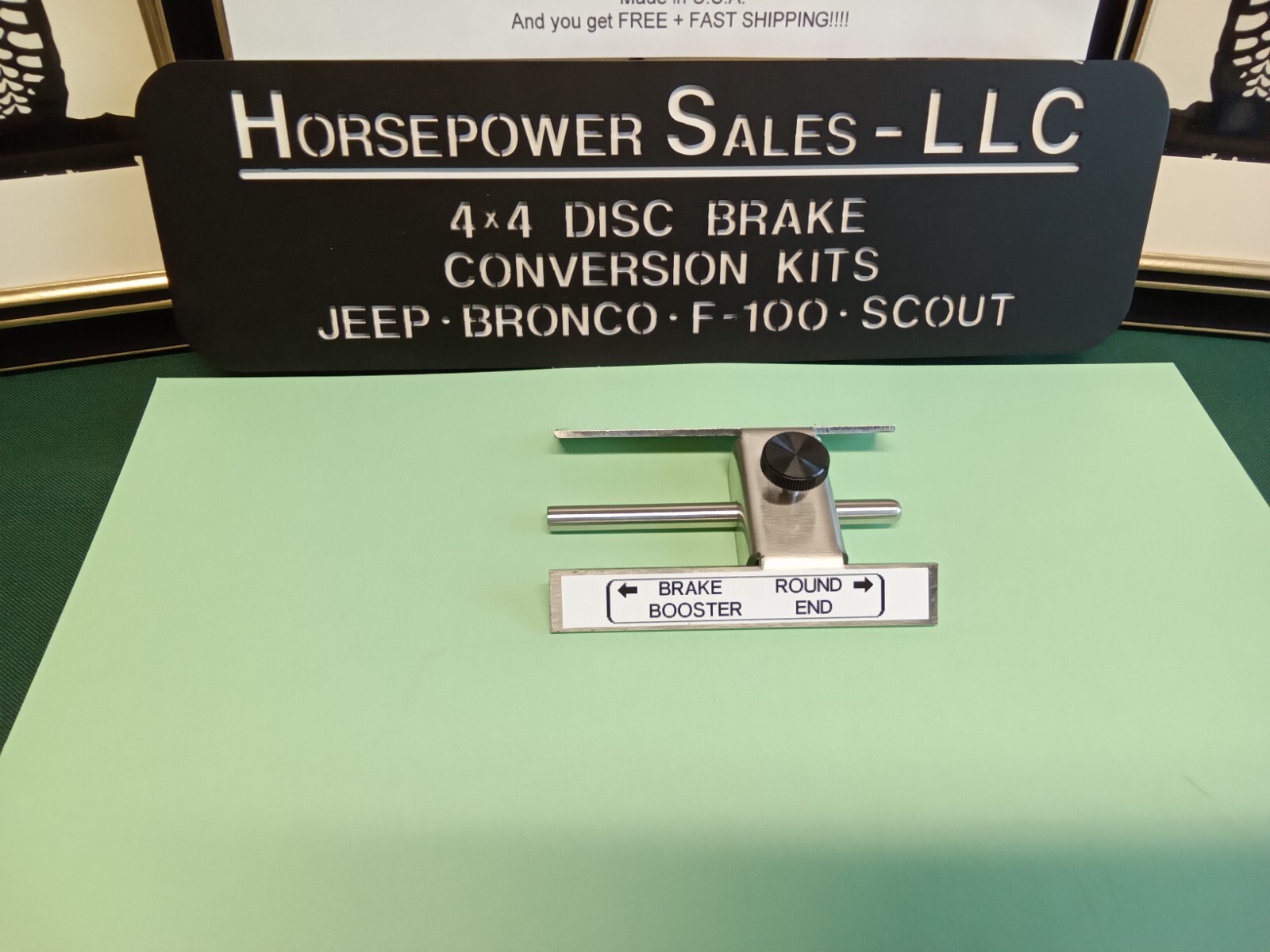 USA Made POWER BRAKE BOOSTER PIN-DEPTH GAUGE ADJUSTMENT TOOL,304 Stainless Steel
