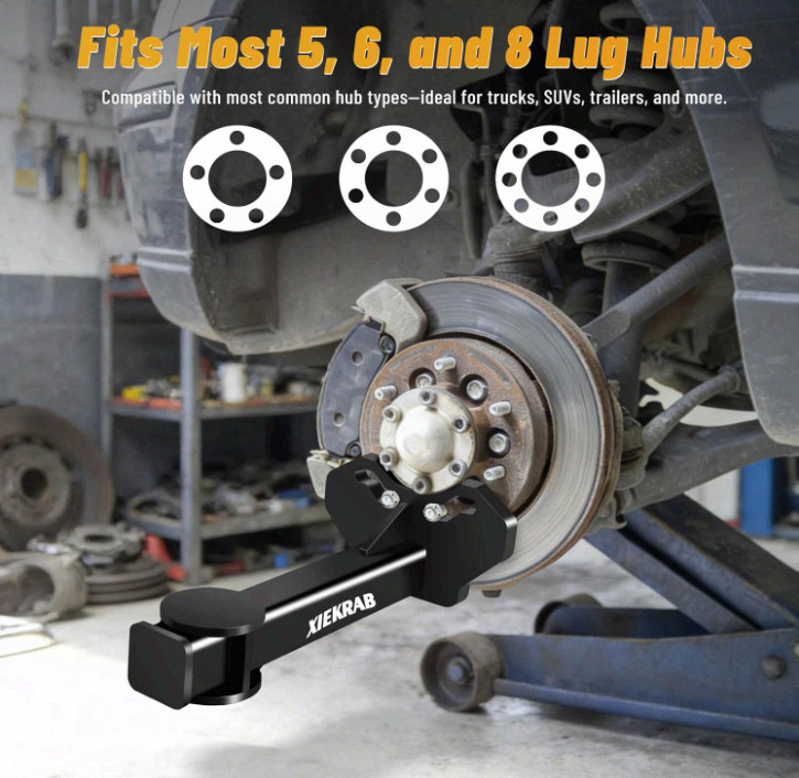 Wheel Hub Bearing Removal Tool Kit Heavy Duty Puller 5 6 8 Lug
