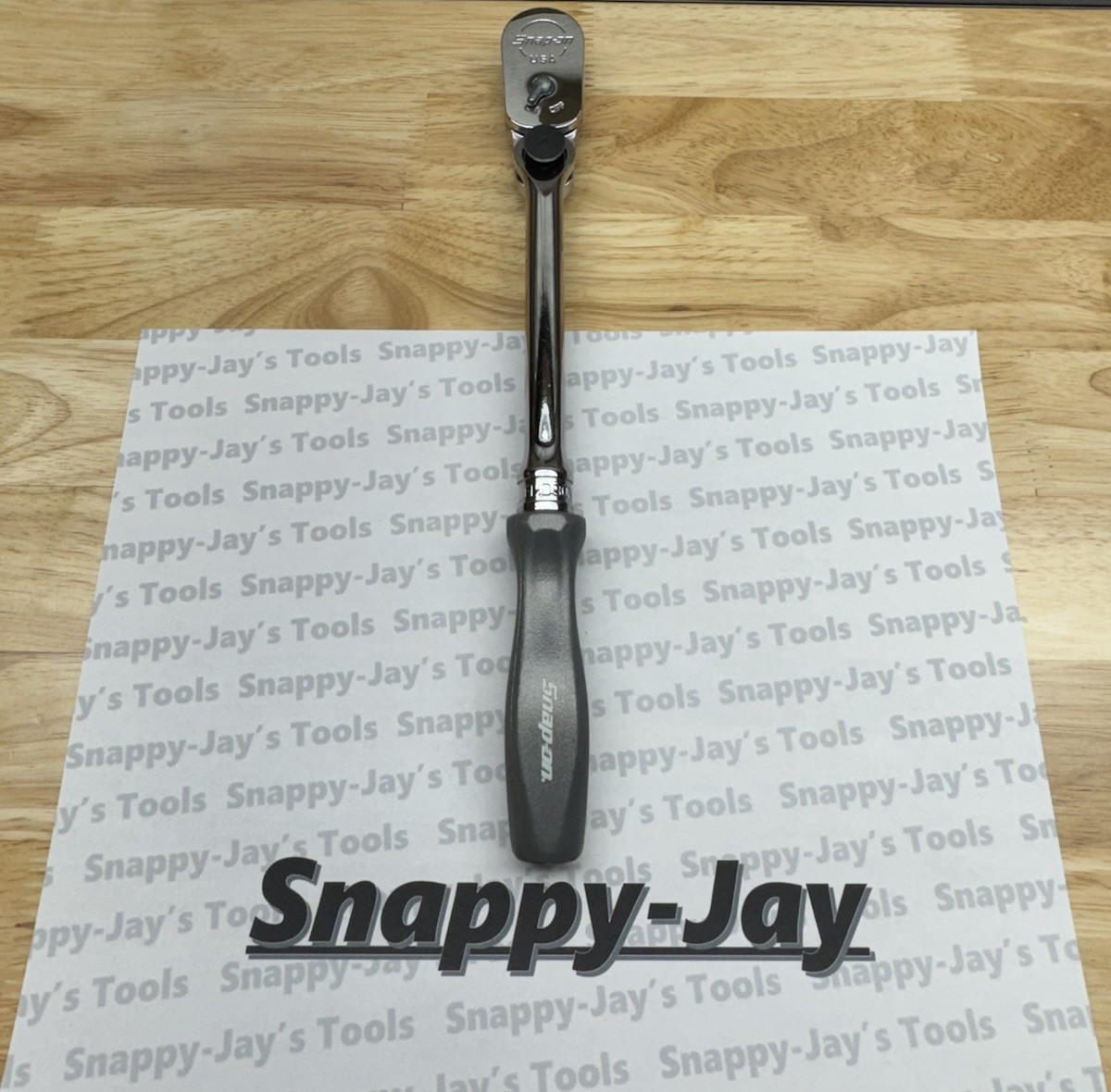 Snap-on Tools USA TITANIUM 3/8″ Drive Hard Grip Multi-Position Ratchet FHD80MPDT