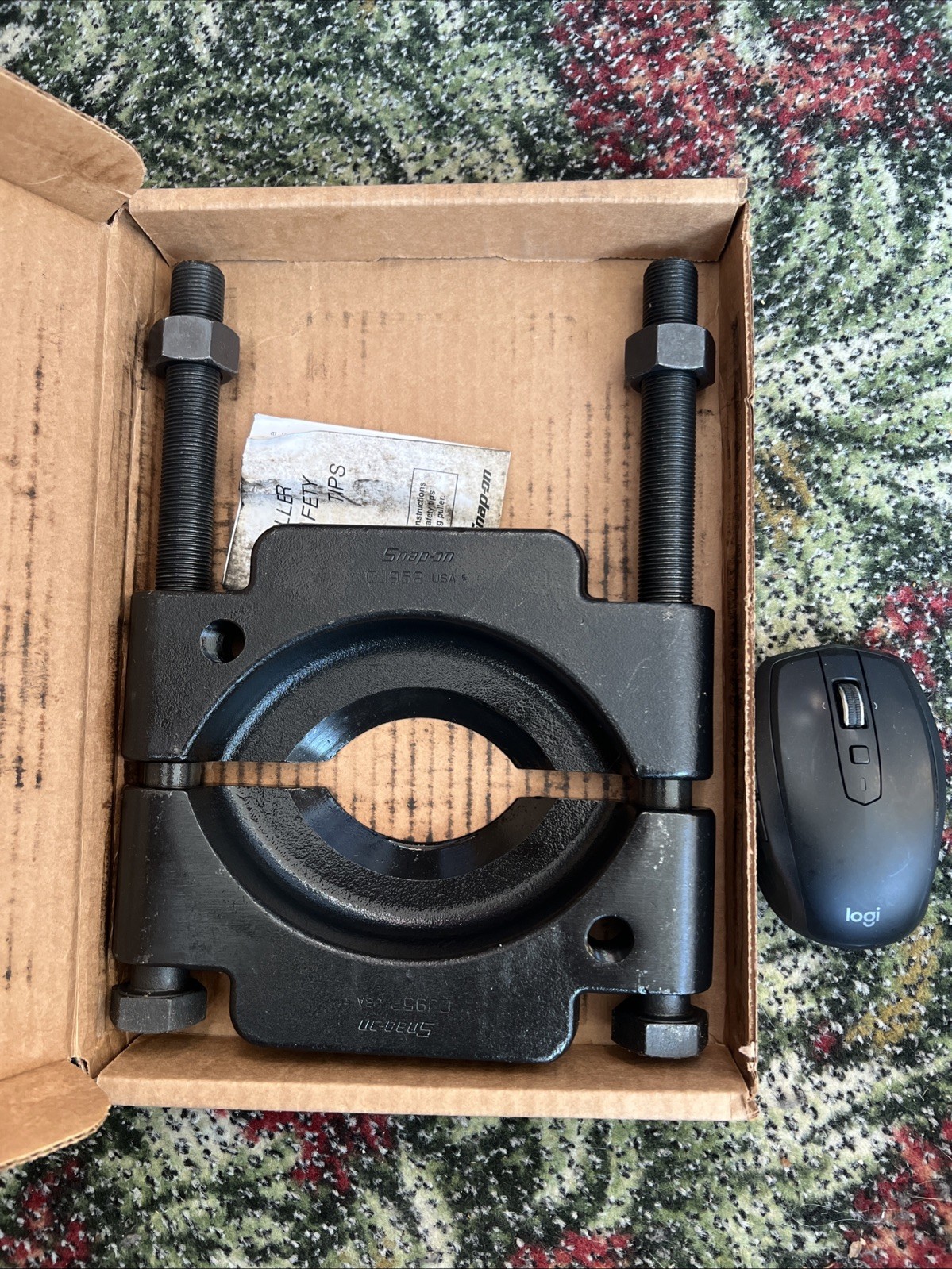 Snap On Tools Bearing Separator Gear Puller Cj952 NEW In BOX 🔥 6 1/8 Heavy Duty