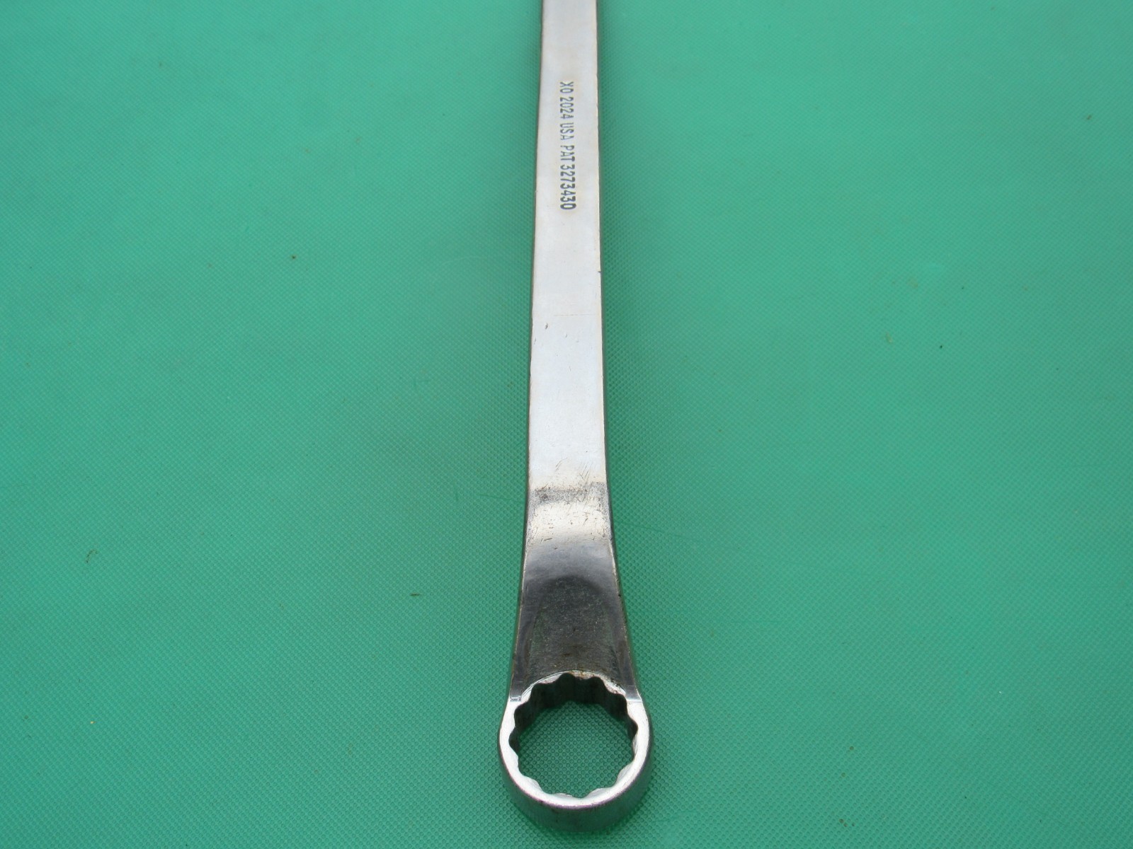 SNAP ON X02024 5/8″ X 3/4″ 12 POINT BOX END WRENCH 60° OFFSET UNDERLINE USED XO
