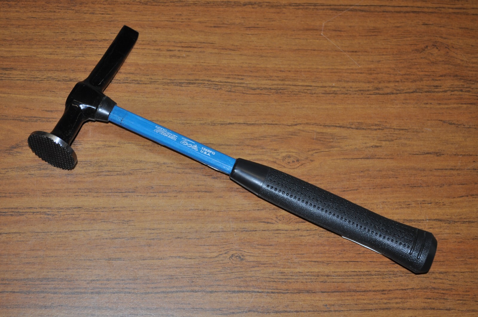 Martin Tool 154SFG Auto body Shrinking Hammer Vertical Chisel Fiberglass Handle
