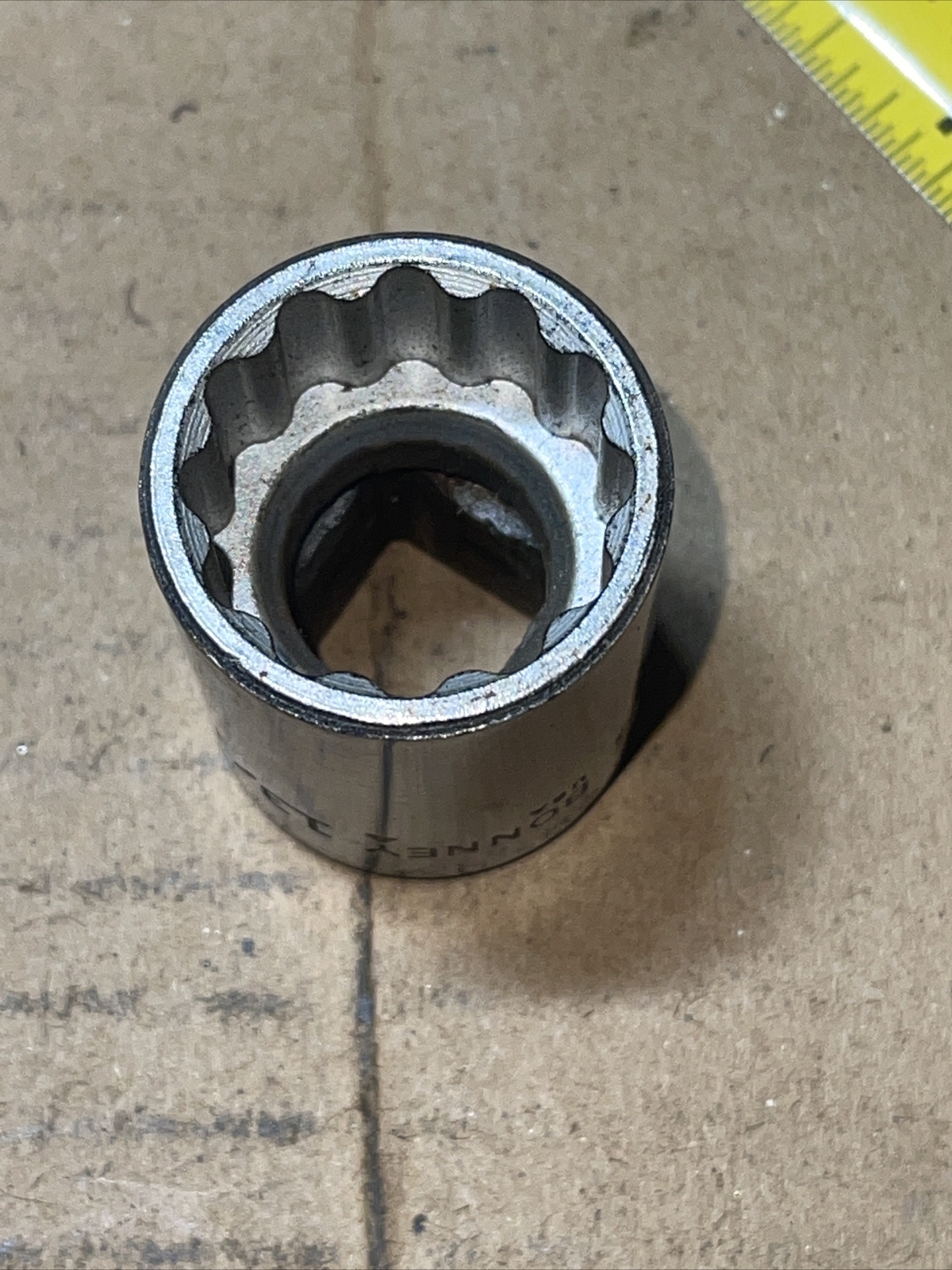 BONNEY USA A26 13/16 In SAE 1/2” Drive 12 Point Socket