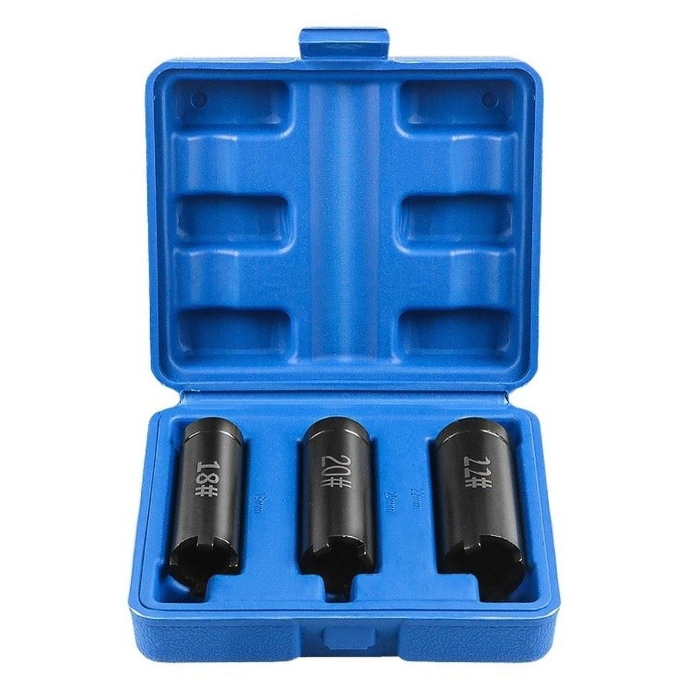 Motorcycle Clutch Nut Removal Tool Set Three Piece Four Claw 12 Inch Drive