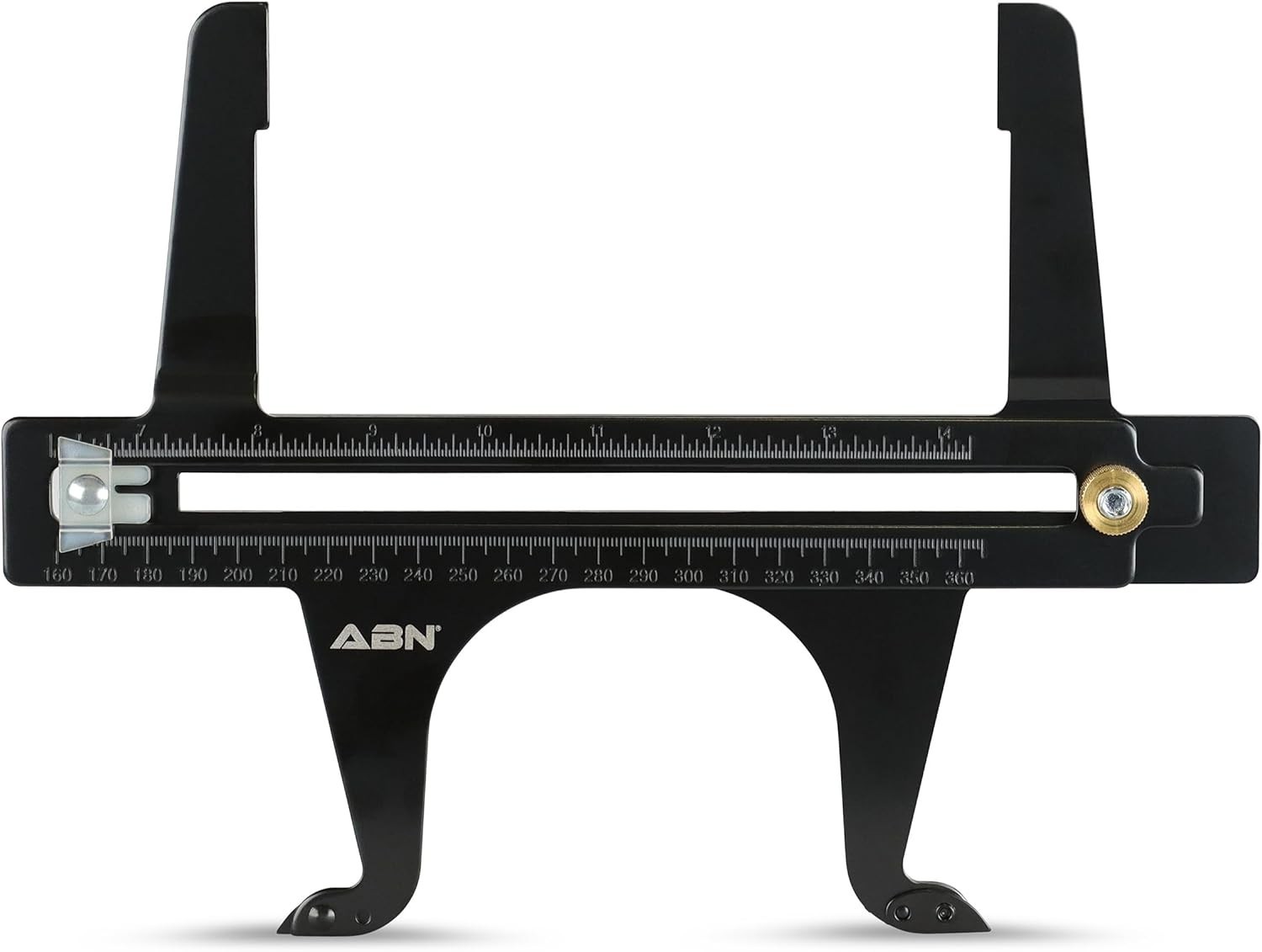 Brake Measuring Tool 6.5-14.25 Inch Dual Scale Gauge Adjustment