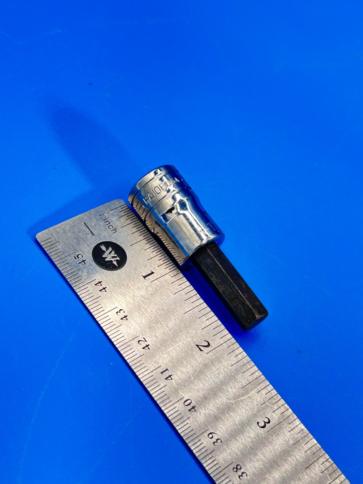 Snap-on Hex Bit Socket 3/8” Drive 5/16” SAE FA10E USA J-9-9