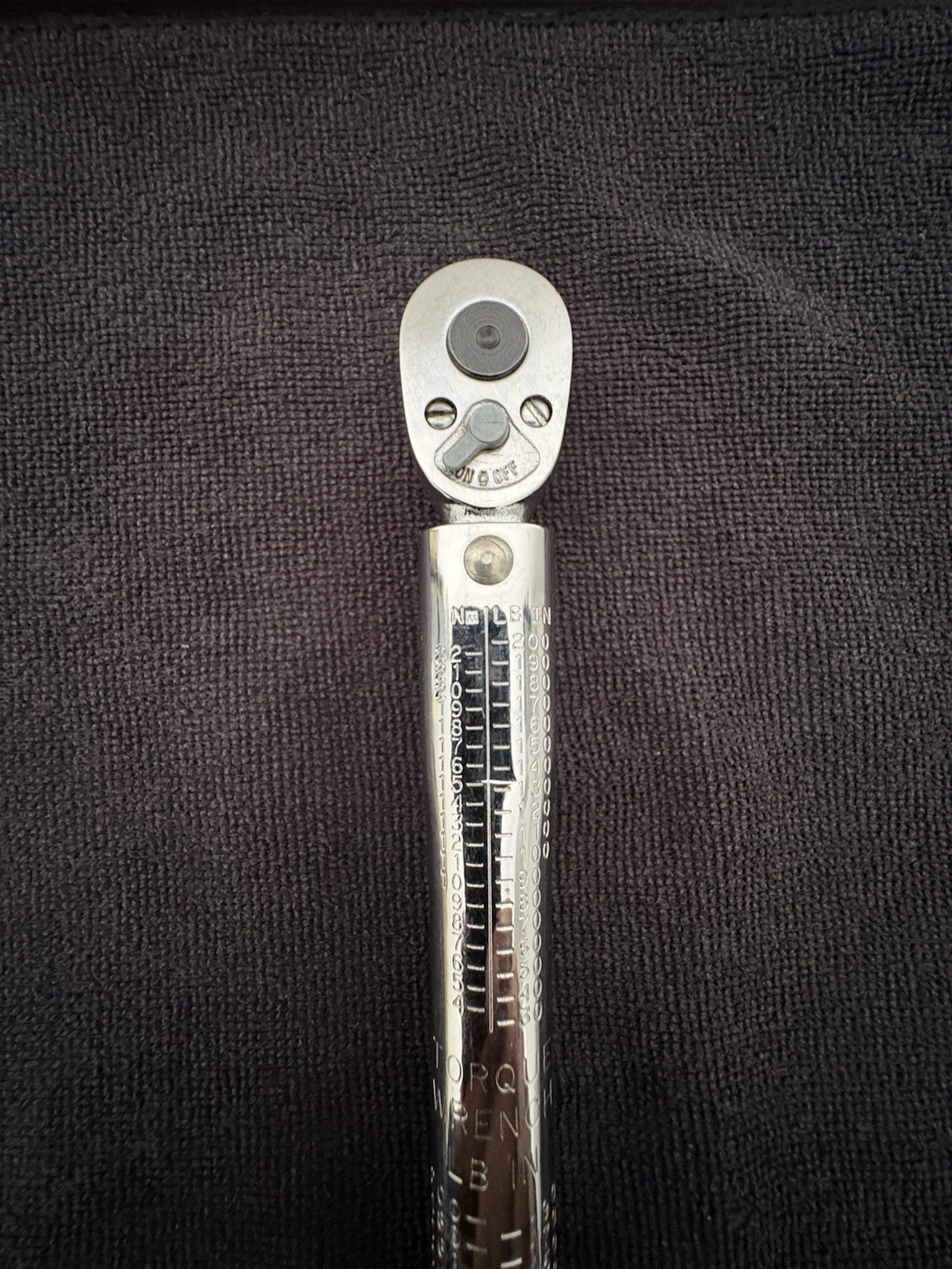 SnapOn QJR117E 1/4” Torque Wrench