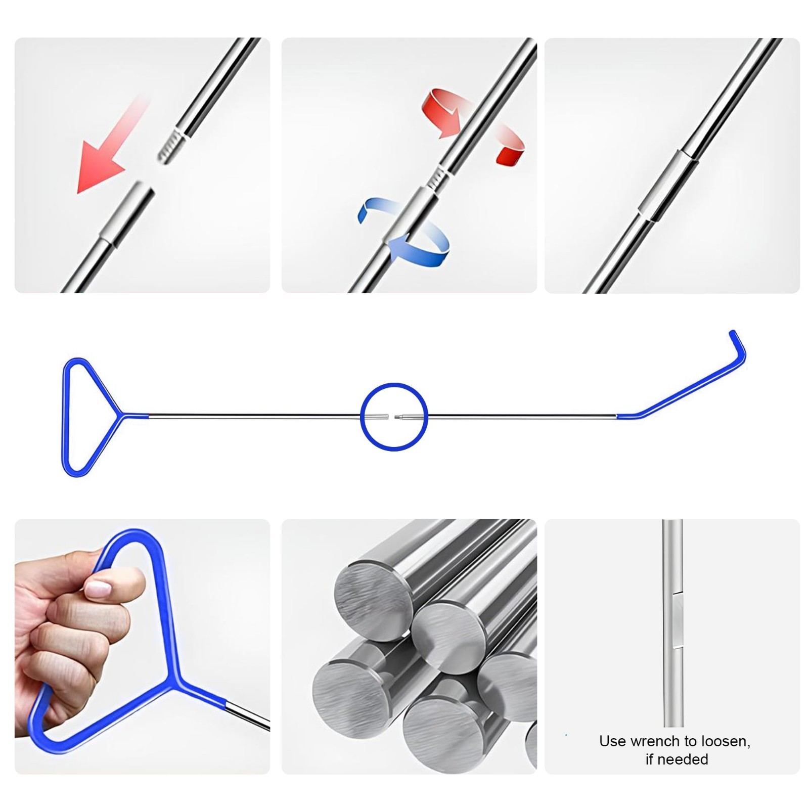 24 PCS Stainless Steel Repair Tool Kit with Carry Bag – Durable, Versatile, Esse
