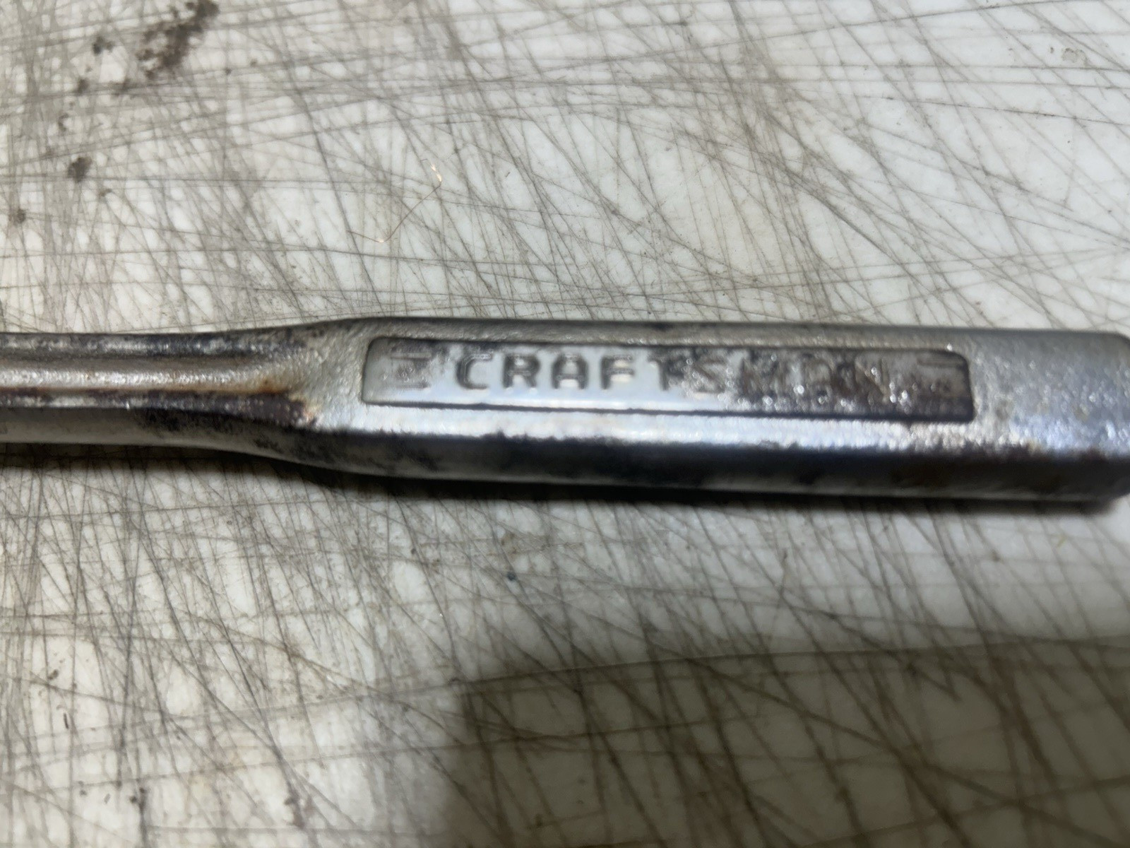 Vtg CRAFTSMAN -V-Series #42791 3/8” Drive Quick Release Flex Head Ratchet USA