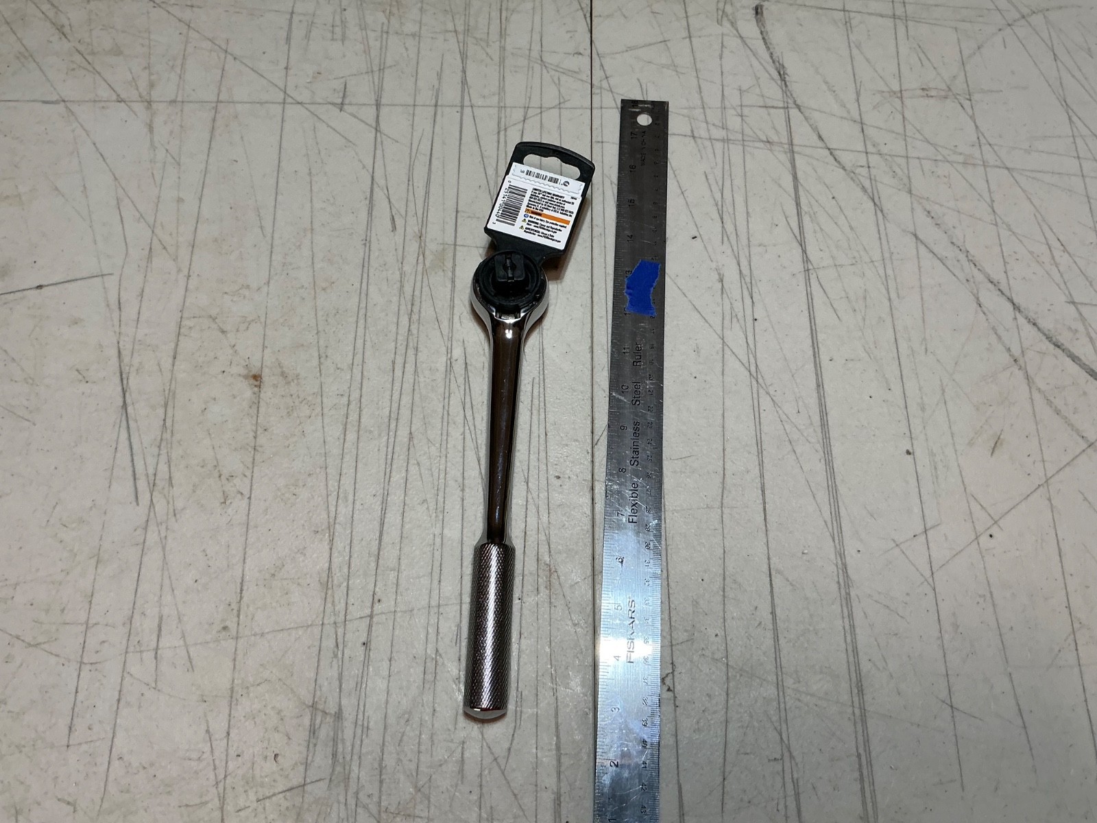 NOS S-K 1/2″ ratchet Pro Grade made in USA 800740 handle is 10”