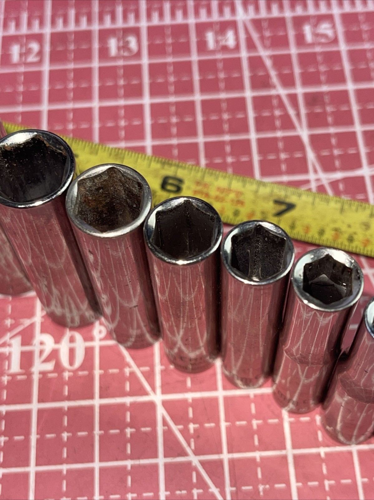 Craftsman USA INV G Series 11 Piece MM Metric 1/4 Drive 6 Point Deep Socket Set
