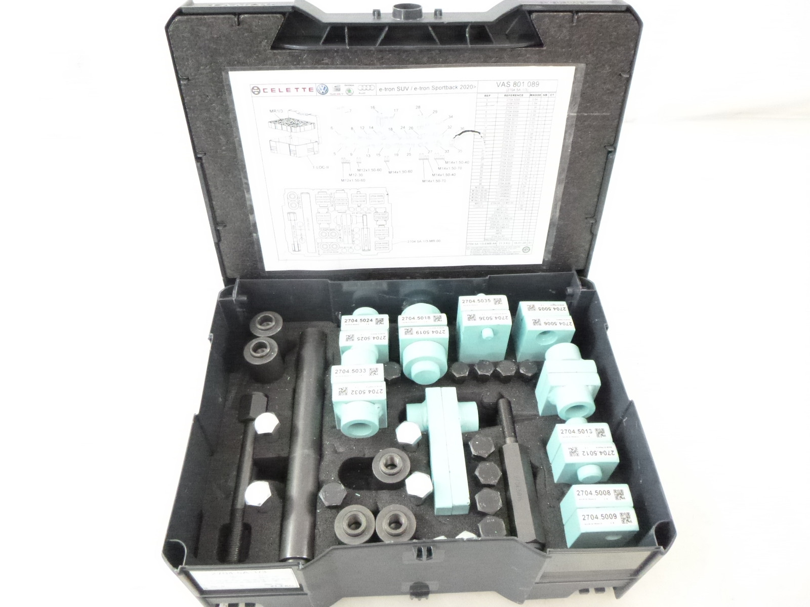 Celette Alignment Set Audi SUV Sportback 2020 e-tron 2019 VAS801089 See Desc
