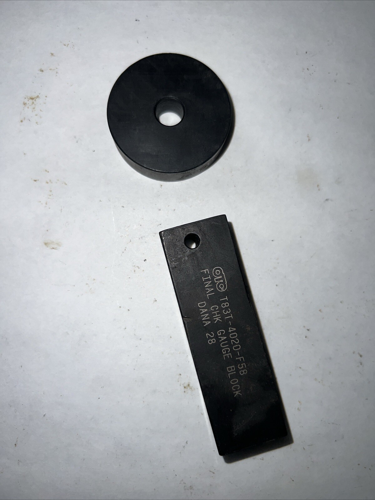 FORD ROTUNDA TOOL T83T-4020-F57/F58 PINION DEPTH GAUGE DISC & FINAL CHECK BLOCK
