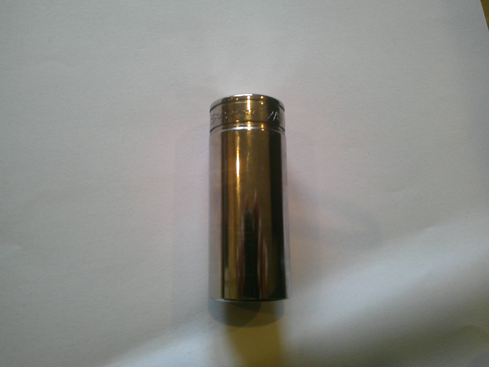 Snap On Tools NEW 3/8 DRIVE 7/8 INCH 6 POINT DEEP SOCKET SFS281