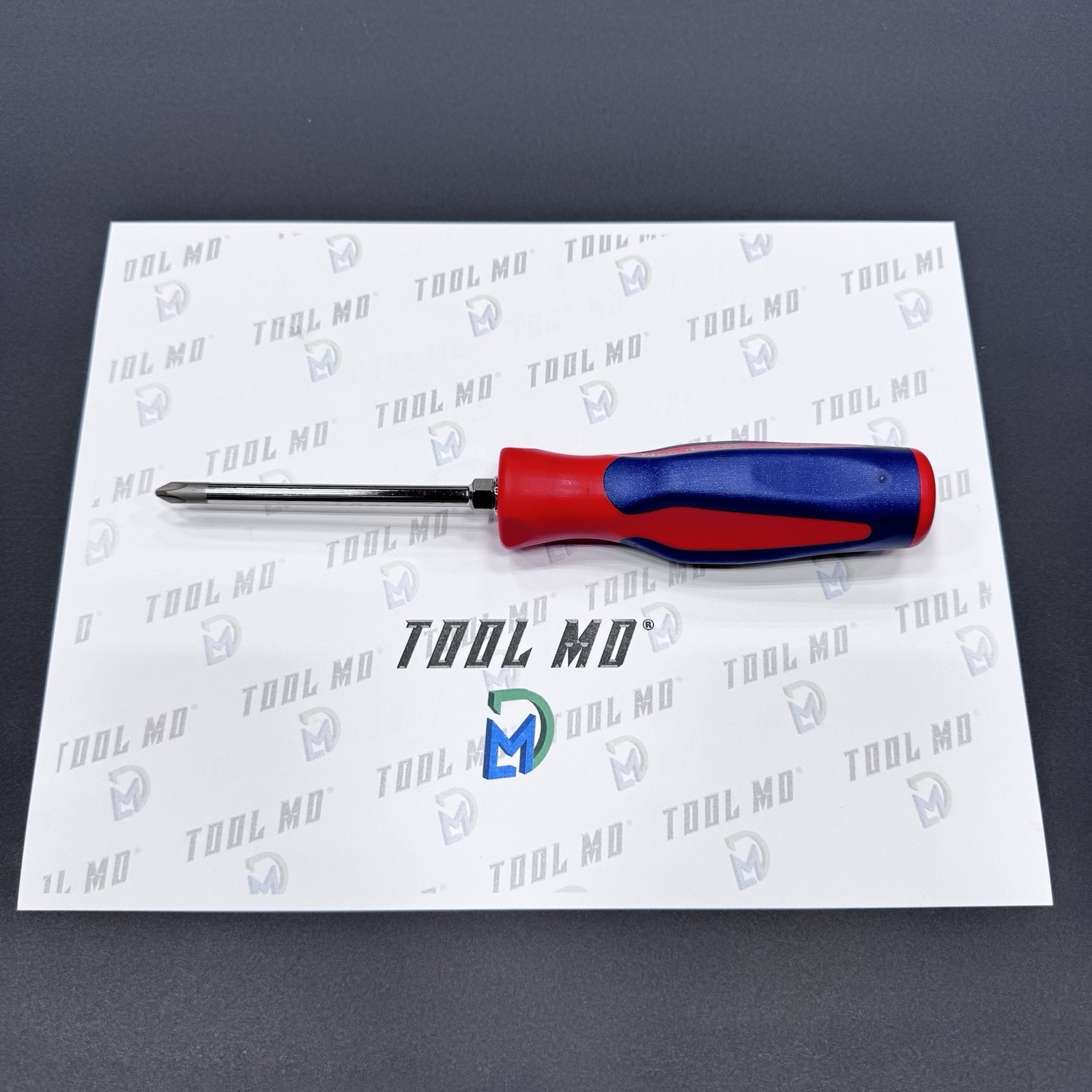Snap-on Tools USA NEW RED WHITE BLUE PHILLIPS #2 Hard Grip Screwdriver SHDP42IR