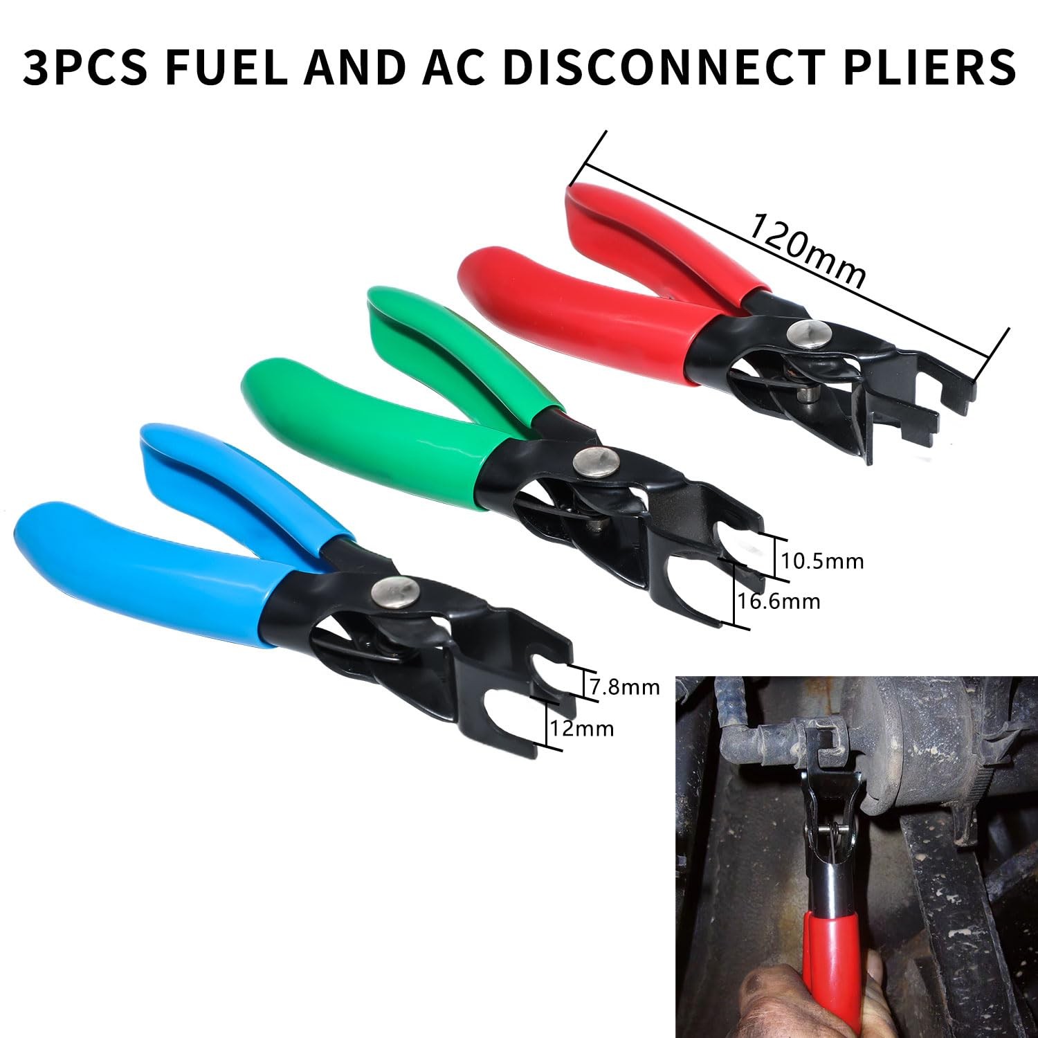 DPTOOL 29pcs Master Quick Disconnect Tool Set Fuel Line Disconnect and Remova…