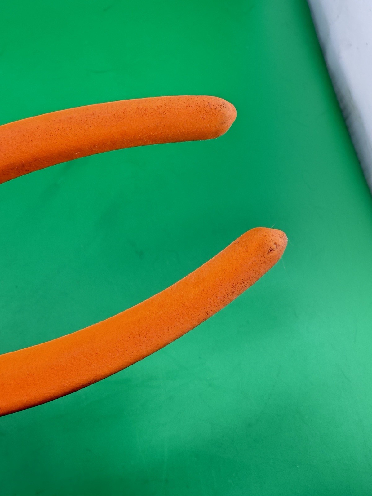 Craftsman 45378 Slip Joint Pliers ORANGE Soft Grip Handles Made In USA! 6 3/4in.