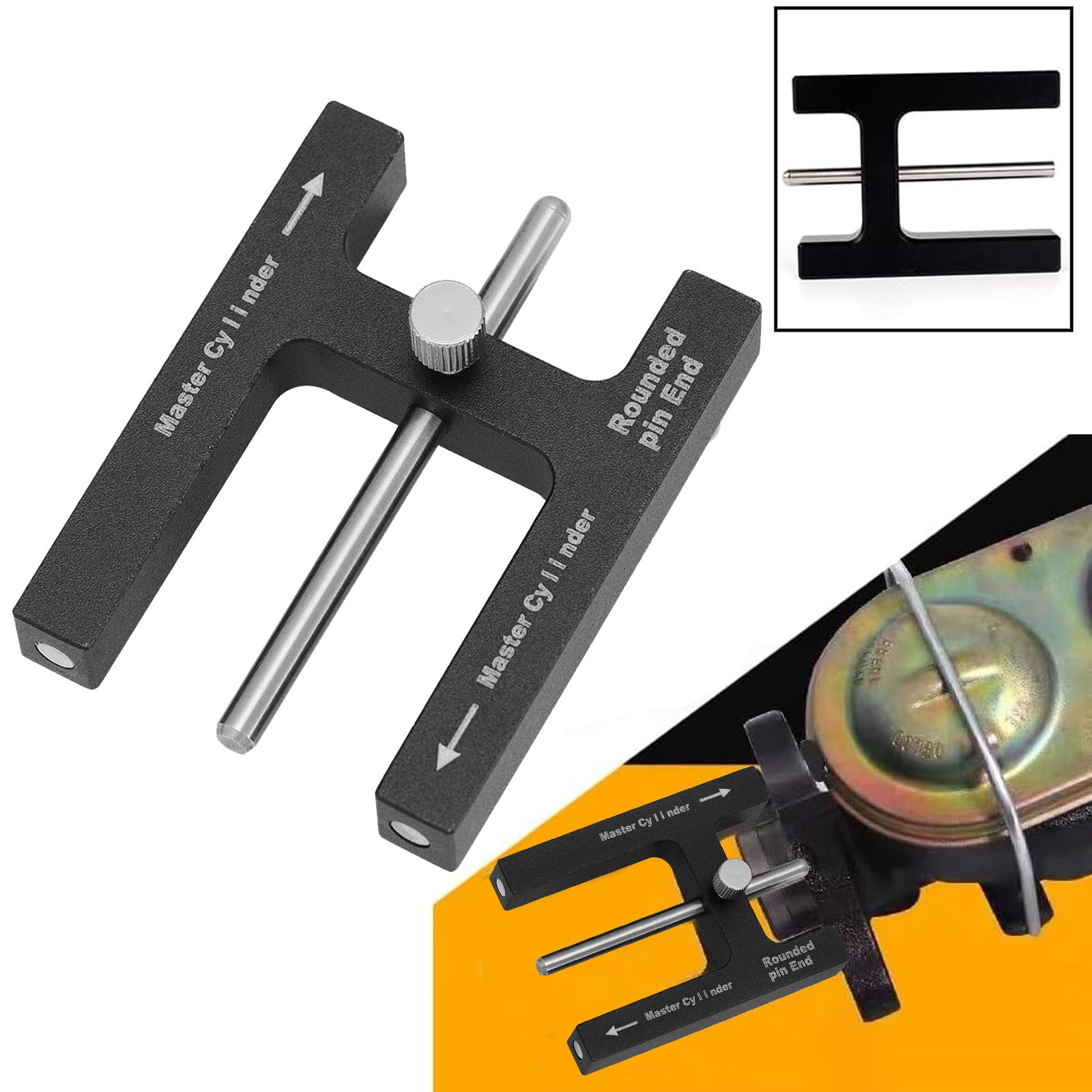 Power Brake Booster Master Cylinder Push Rod Length Gauge Pin Adjustment Tool