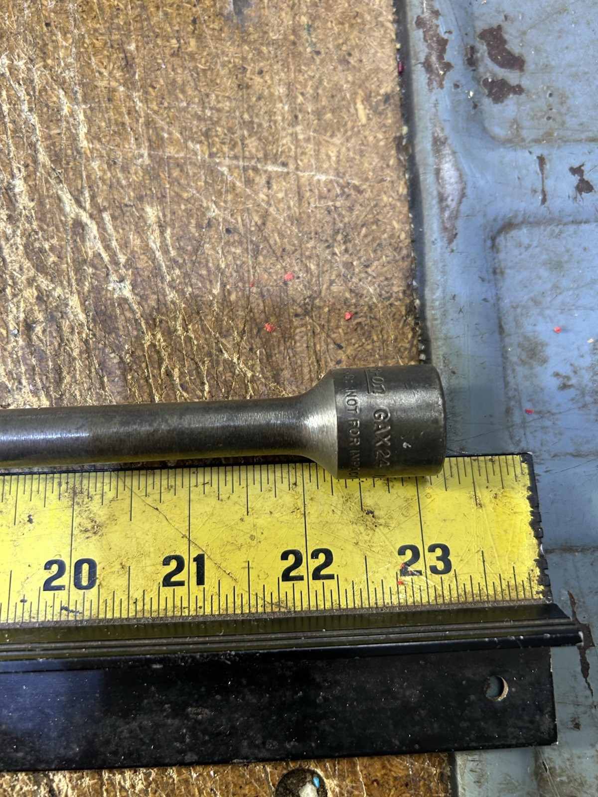 Snap On USA 1/2″ Drive Female To 3/8″ Drive Male 24″ Extension GAX24