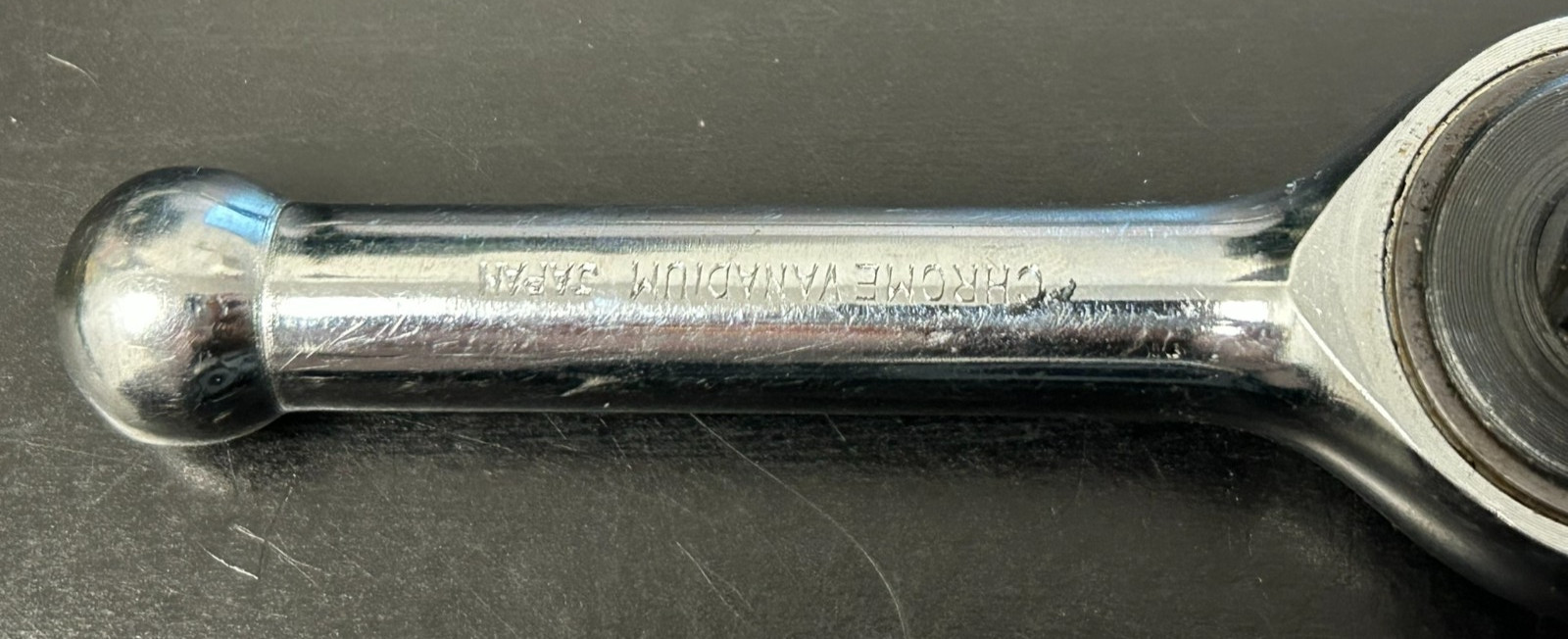 TrueCraft Tools 3/8″ Drive Chrome 4″ Stubby Ratchet 30135 Japan FREE SHIPPING📦