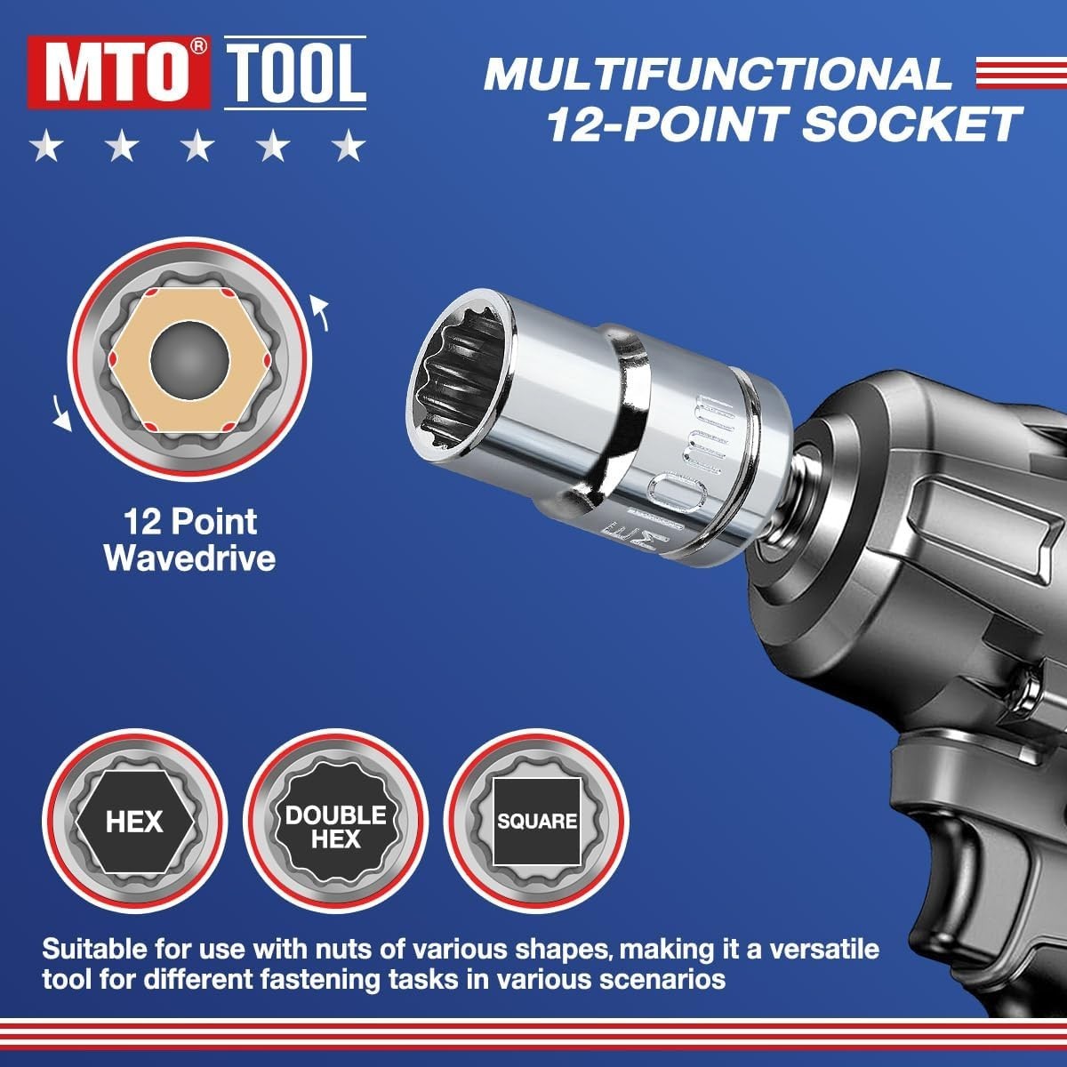 10PCS 3/8″ & 1/4″ Drive 10mm Socket Set, Deep & Shallow Socket, 6 Point & 12 …