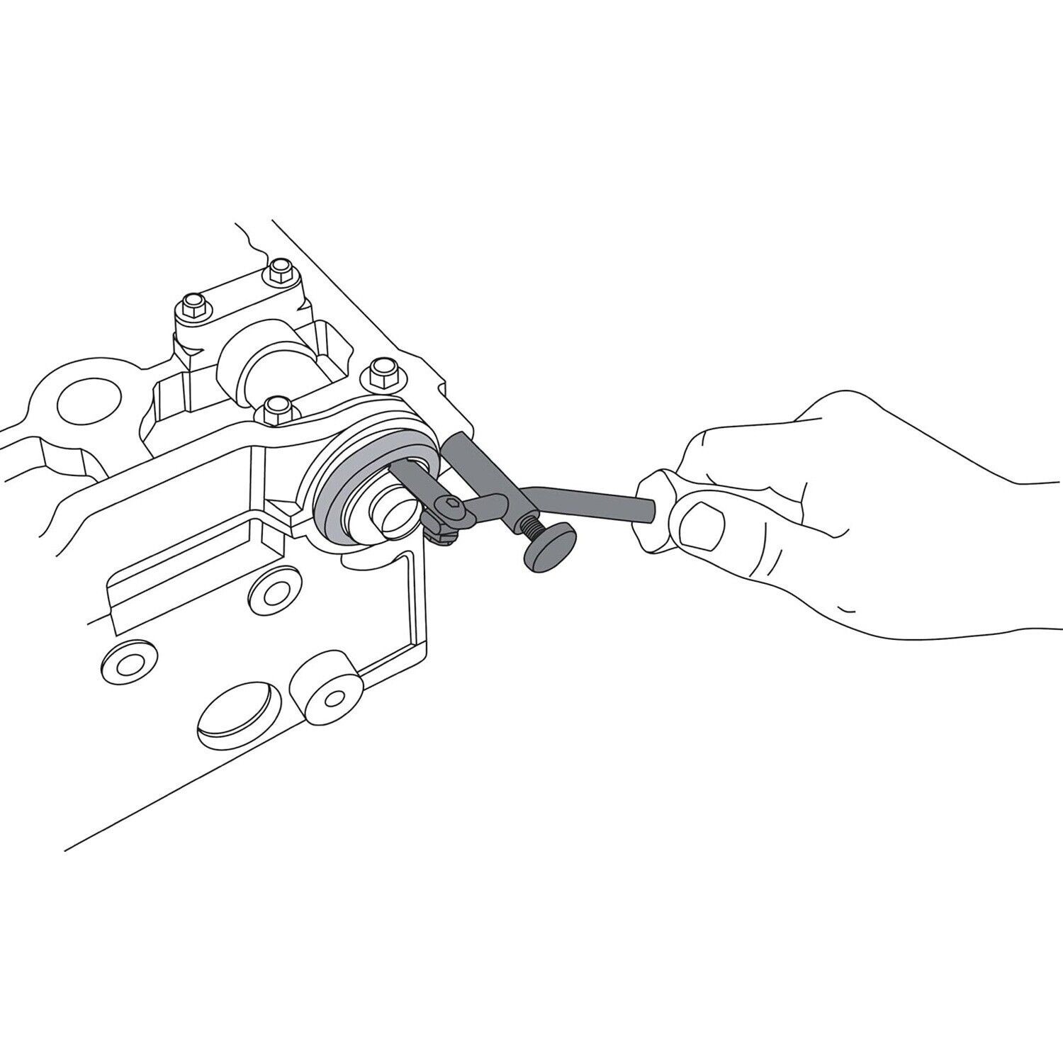 58430 Shaft Type Seal Puller for Many Shaft / Seal Application
