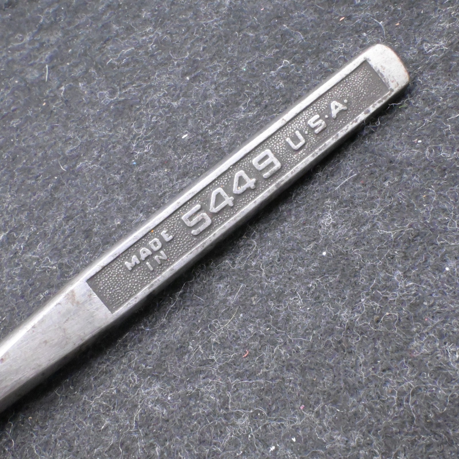 VINTAGE PLOMB PLVMB 5449 1/2″ DRIVE RATCHET PEBBLED Handle FINISH Made In USA