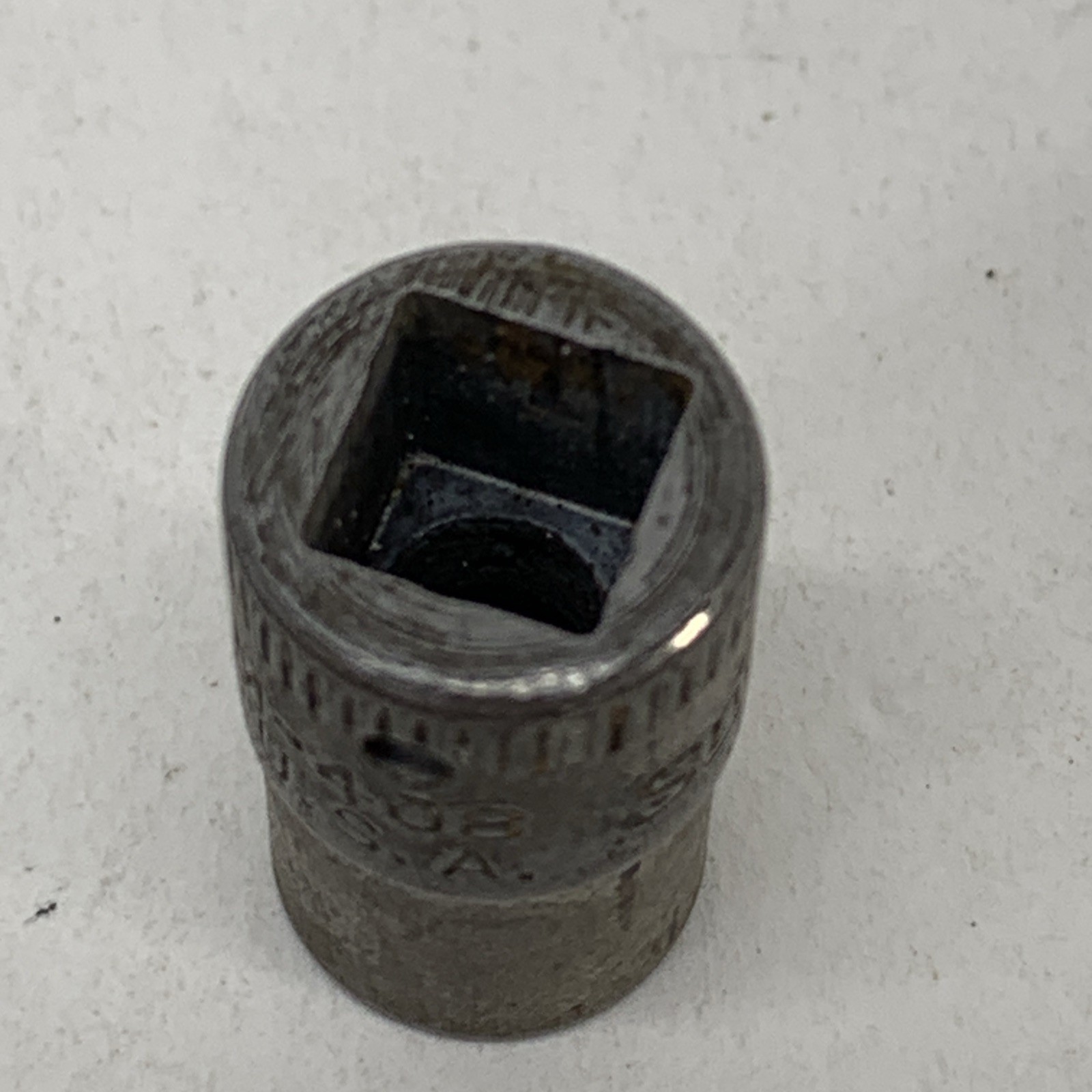 *RARE 1944* Snap-On Tools USA 9/32″ Drive 1/4″ SAE 8pt Double Square Socket M408