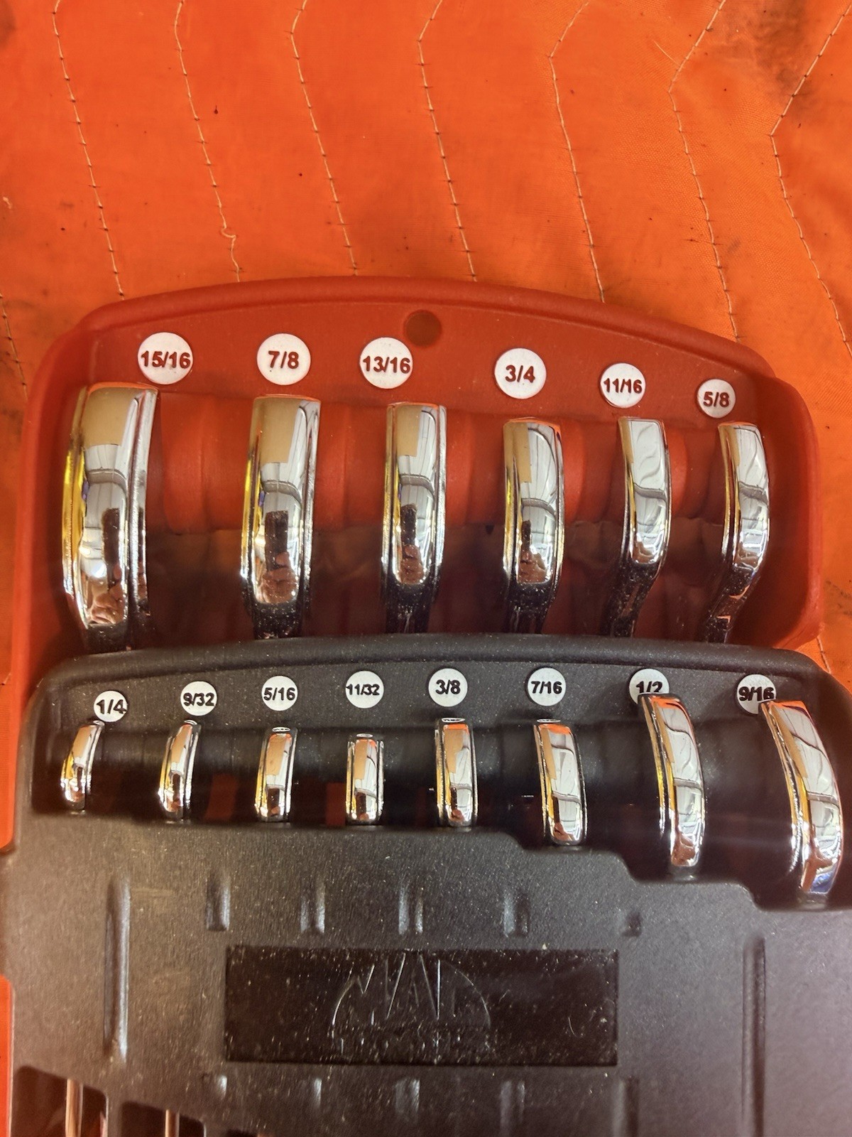 Mac Tools SCLM14RBRT 14-PC. SAE R.B.R.T.™ COMBINATION WRENCH SET- 12-PT **NEW**