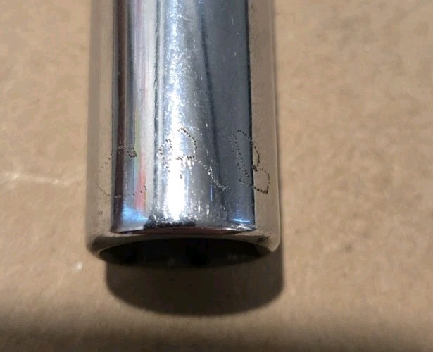 Snap On 3/8″ Drive 12MM 6PT Metric Deep Chrome Socket USA SFSM12