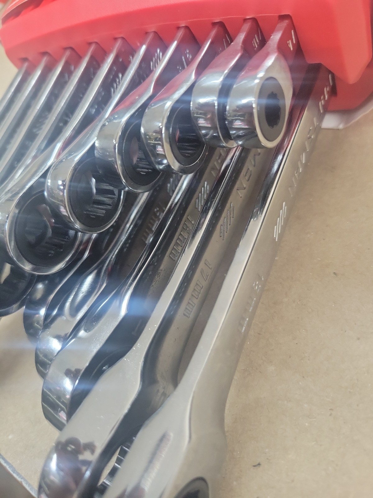 Craftsman 20pc Ratcheting Combination Wrench Set SAE Metric 90t CMMT87220 NEW