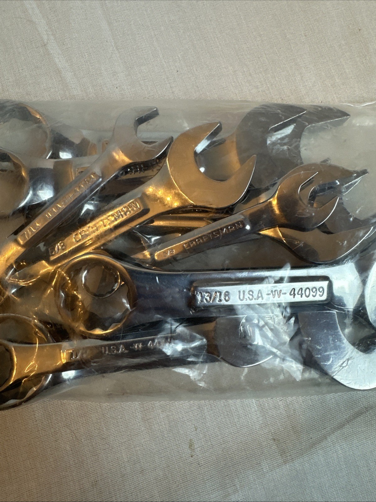Sears Craftsman Professional Stubby USA Wrench Set 20 Piece Metric NOS Rare HTF
