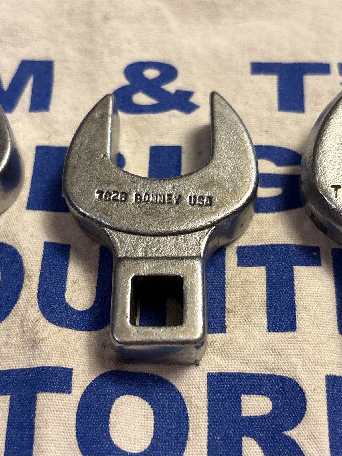 Bonney Tools USA 3/8″ Drive 3pc Crowfoot Socket Wrench Set TC24, TC26, TC28