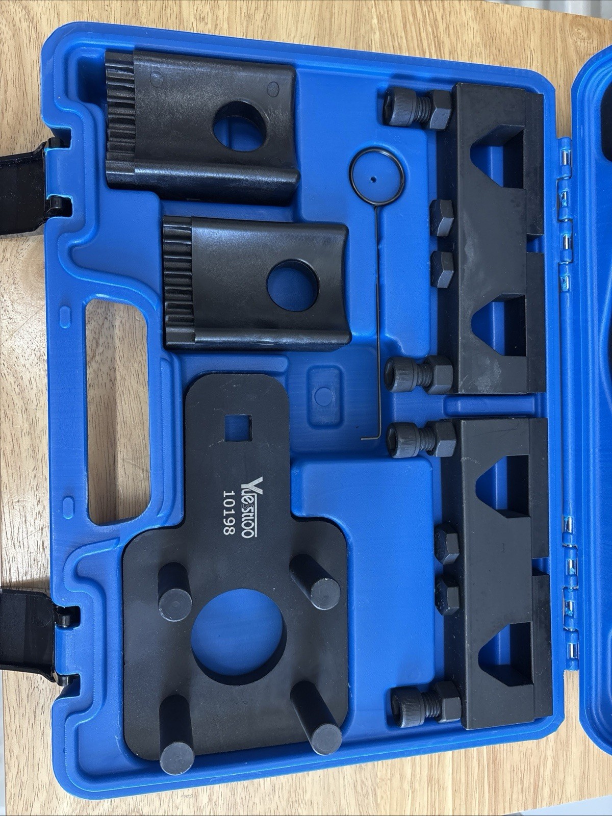 Camshaft Phaser Timing Chain Tool Camshaft Holding Tool Crankshaft Pulley 9PC
