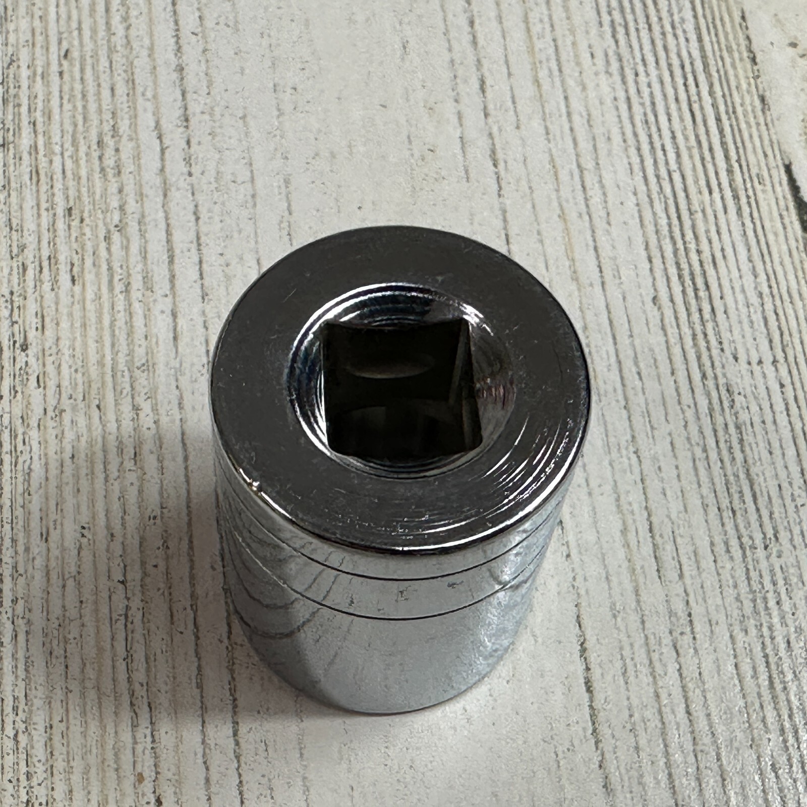 1” SK Tools USA 1/2” Drive 12 Point SAE Chrome Standard Socket NOS 40132 Inch
