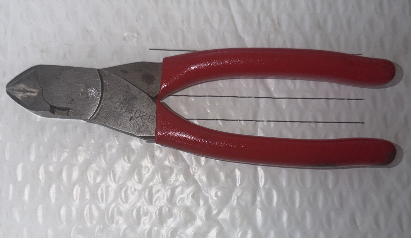 Snap-On 87CF Diagonal Power Edge Pliers Diagonal Cutter 7.5″ Used