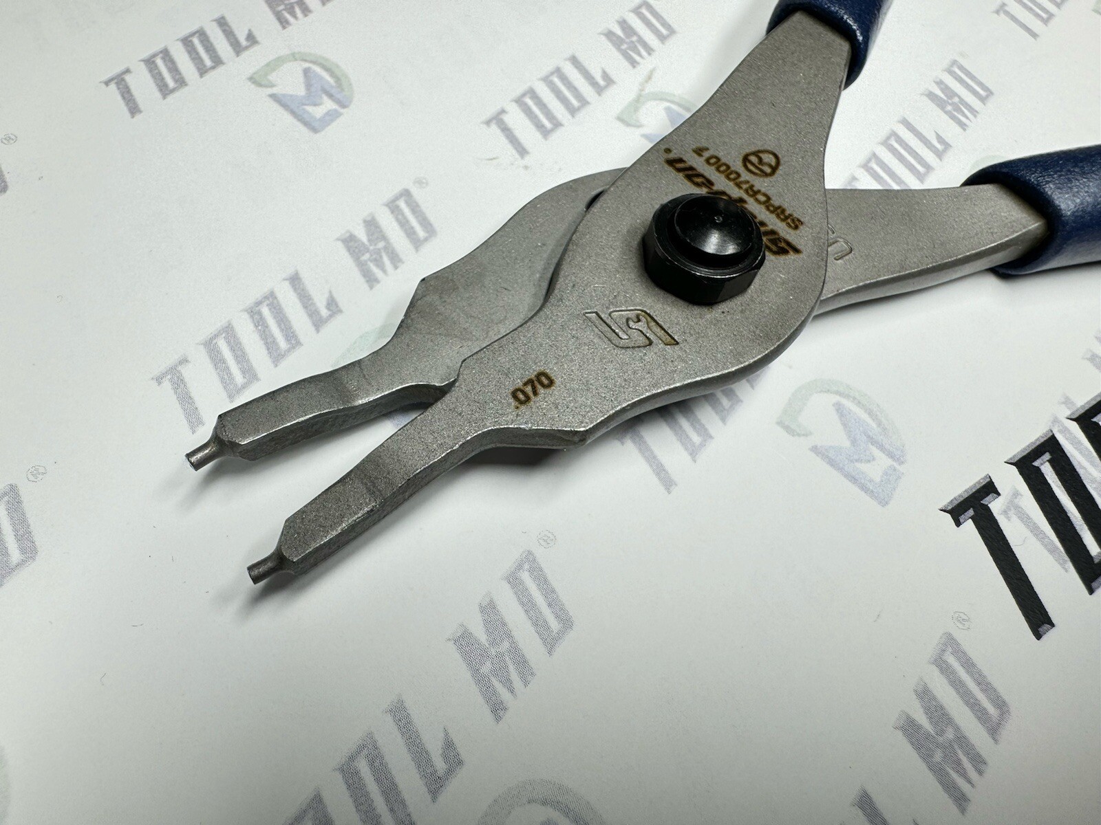 Snap-on Tools USA NEW POWER BLUE Straight Tip .070 Snap Ring Pliers SRPCR7000